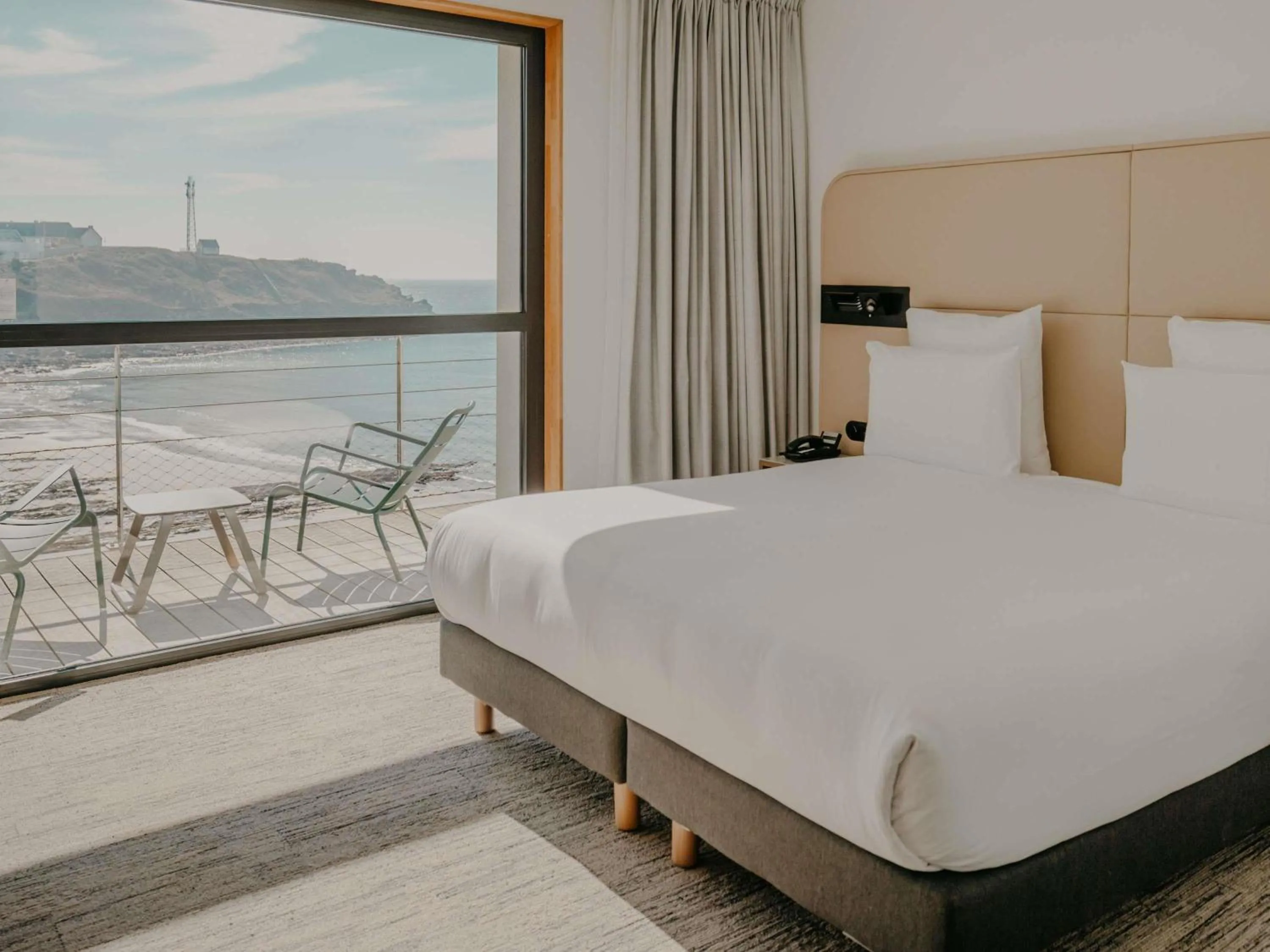 Bedroom, Bed in Sainte-Barbe Hotel & Spa Le Conquet - MGallery Collection