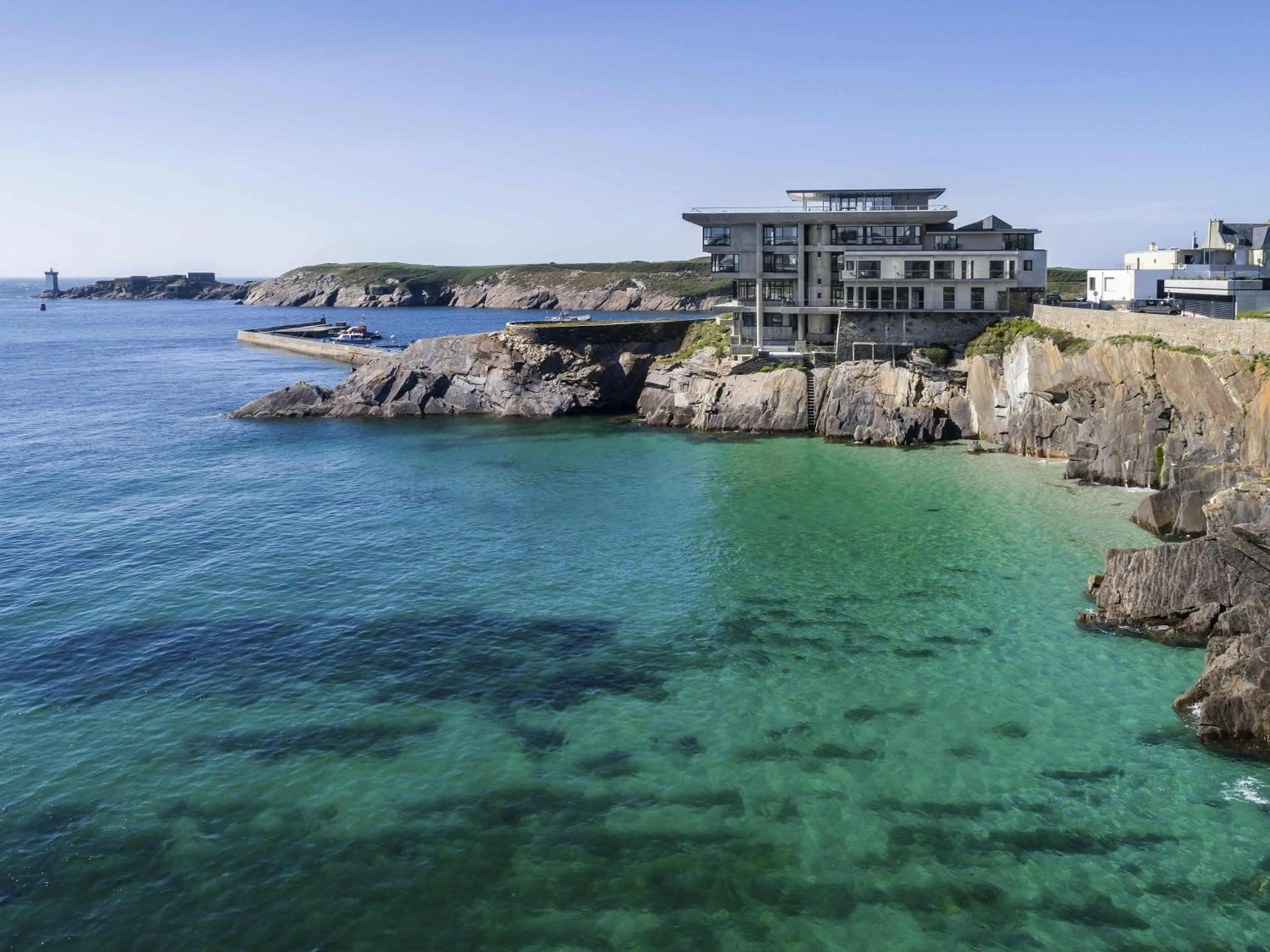 Property building in Sainte-Barbe Hotel & Spa Le Conquet - MGallery Collection