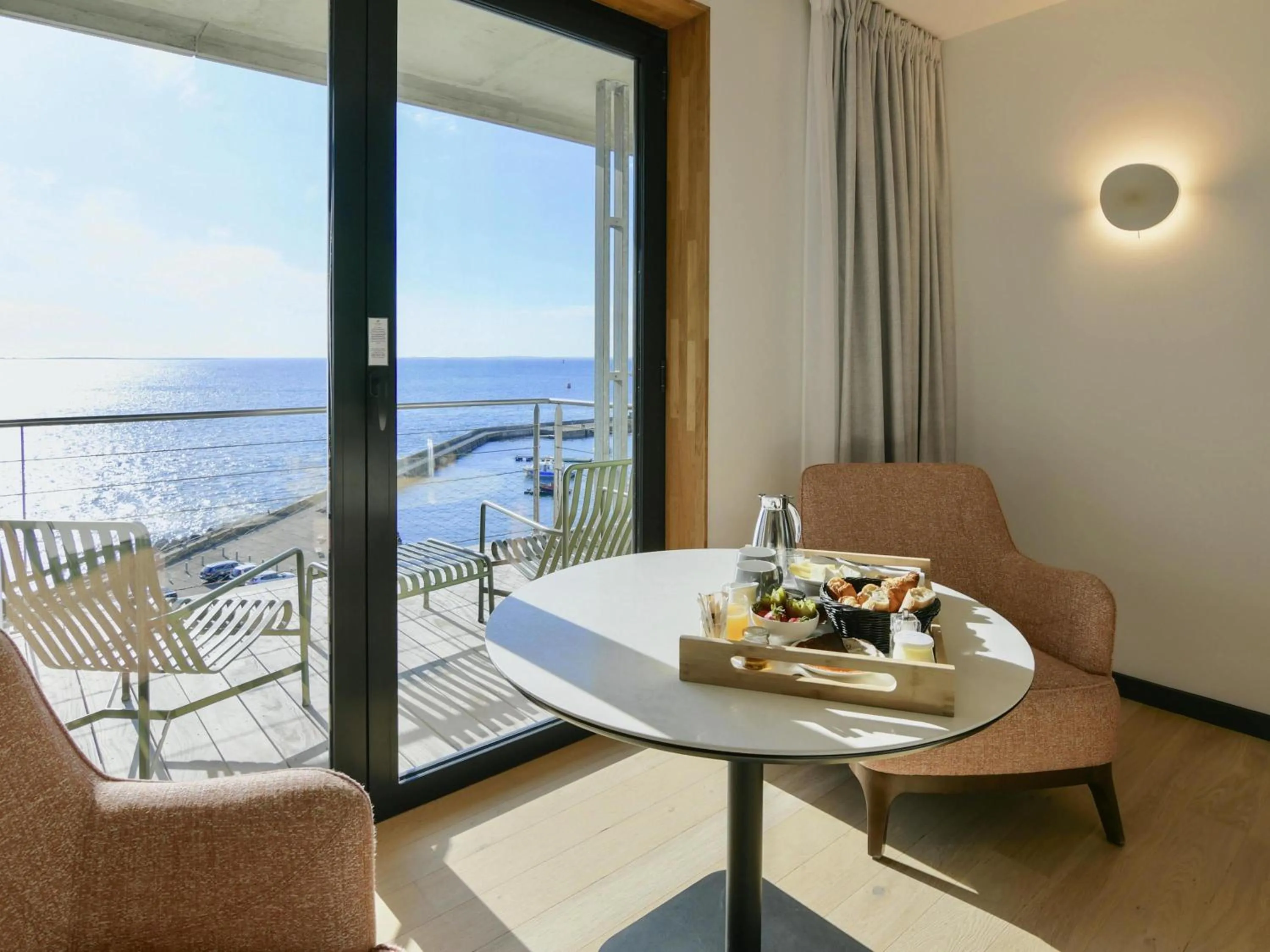 Bedroom in Sainte-Barbe Hotel & Spa Le Conquet - MGallery Collection