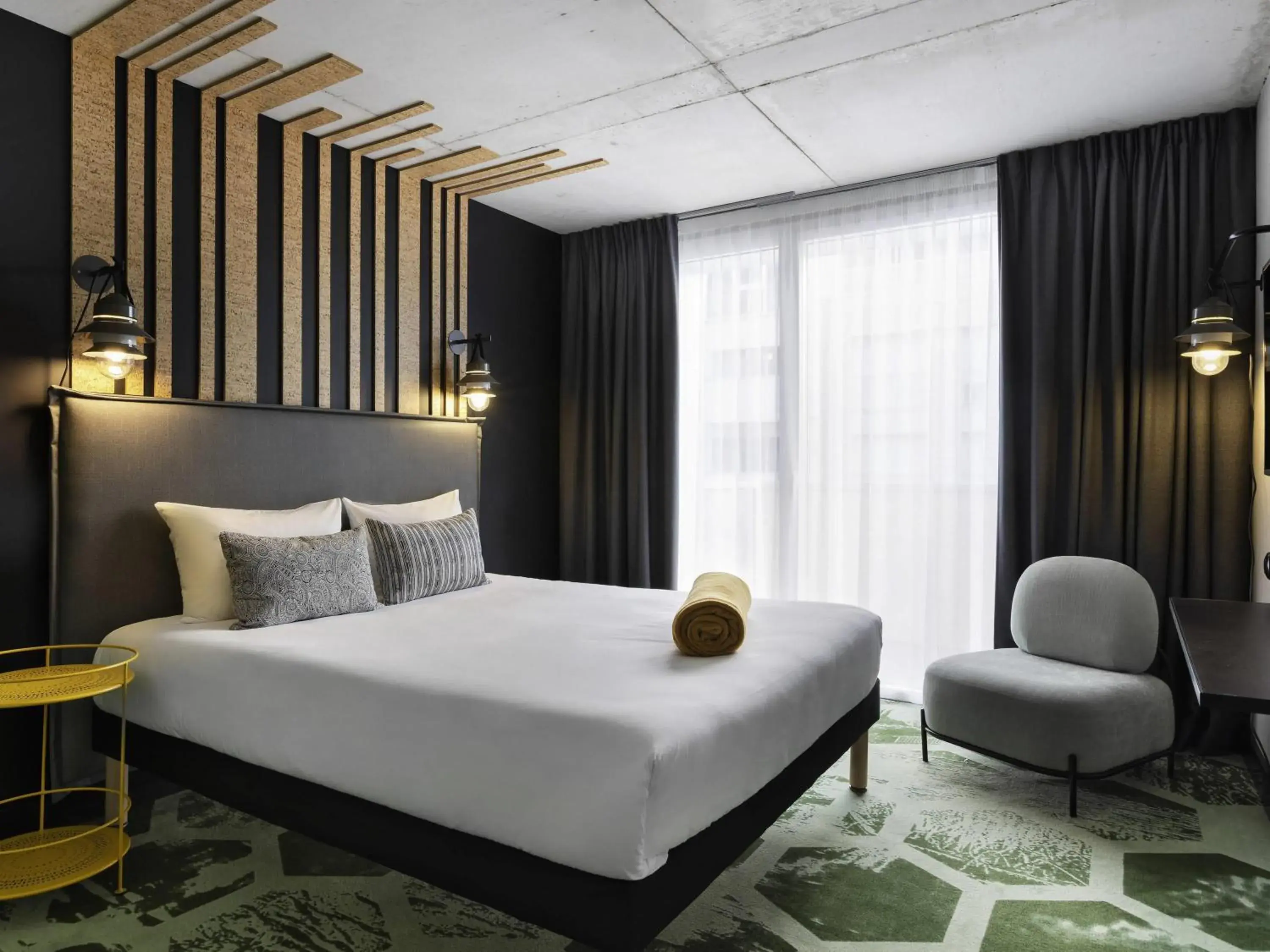 Bedroom, Bed in ibis Styles Amiens Centre Bedroom, Bed in ibis Styles Amiens Centre