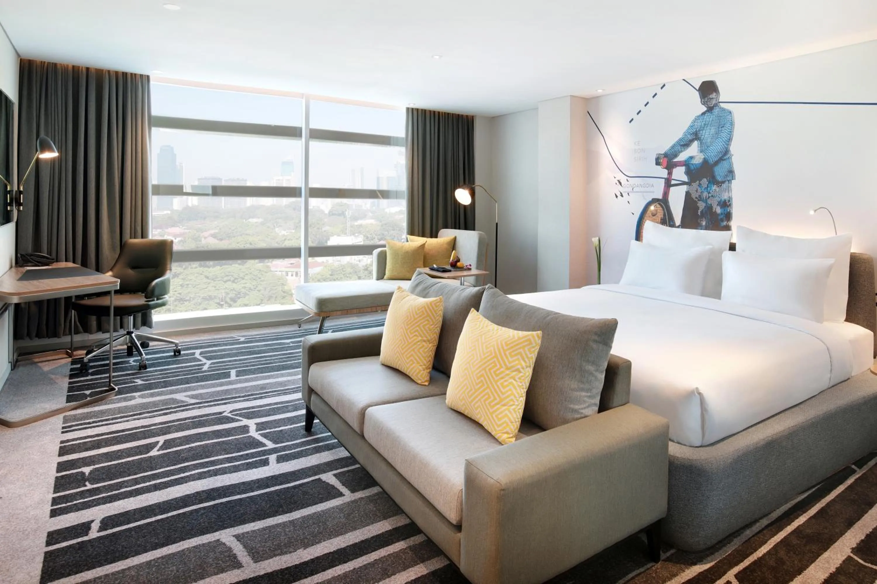 Bedroom in Novotel Jakarta Cikini