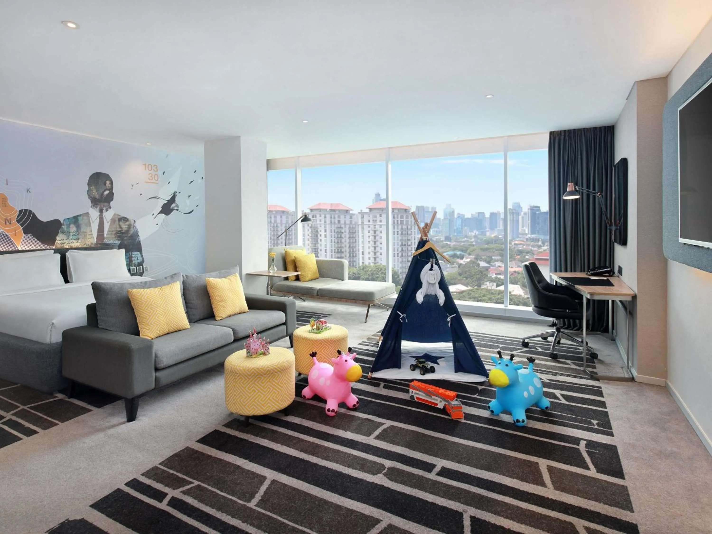 Bedroom in Novotel Jakarta Cikini