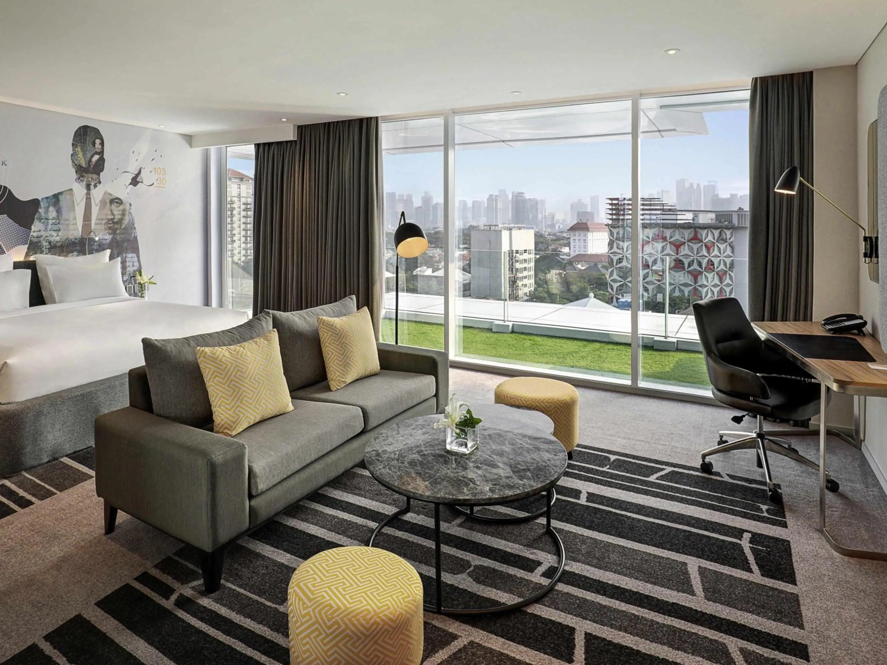 Bedroom in Novotel Jakarta Cikini