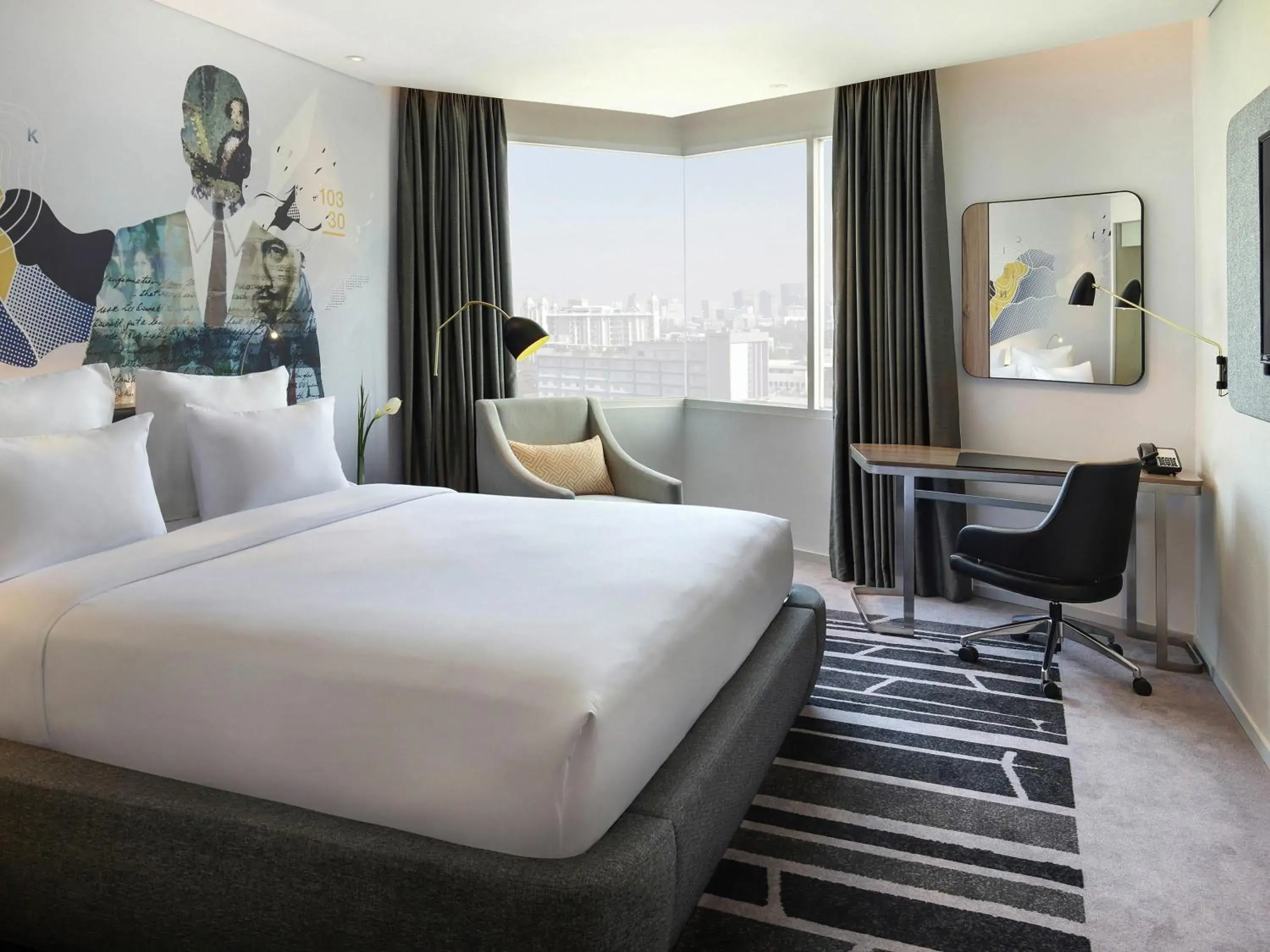 Deluxe King Room in Novotel Jakarta Cikini Deluxe King Room in Novotel Jakarta Cikini