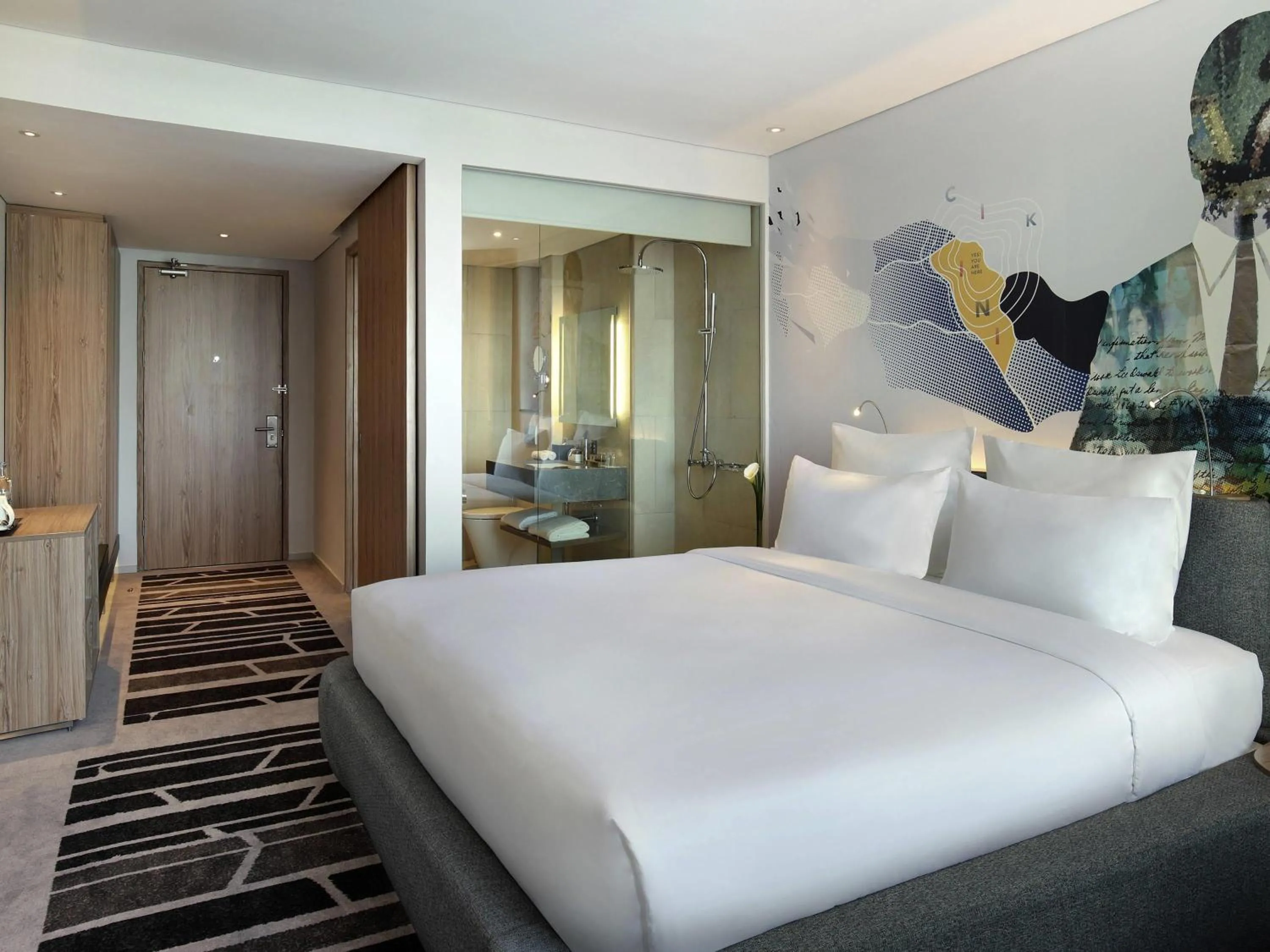 Bedroom, Bed in Novotel Jakarta Cikini