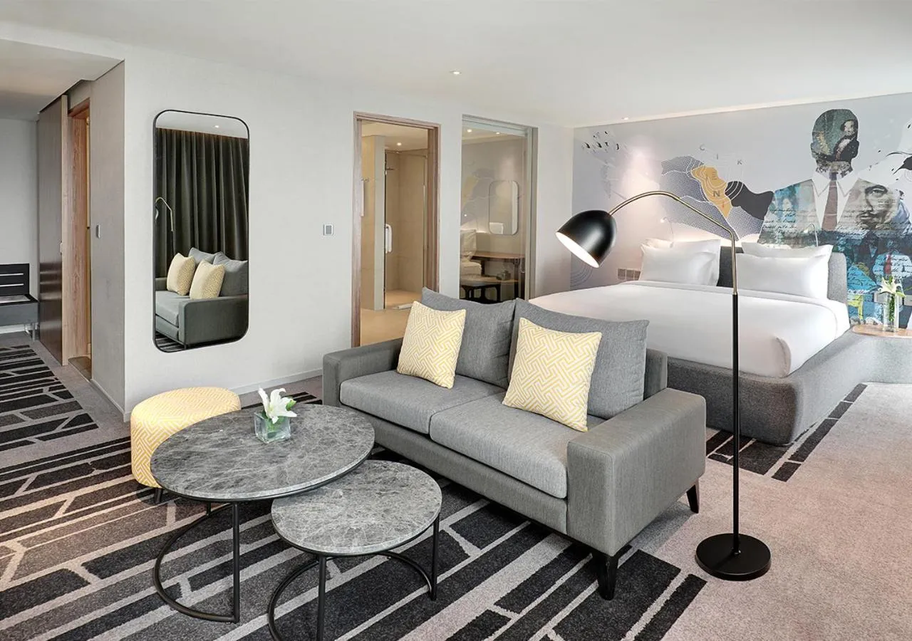 Bedroom, Bed in Novotel Jakarta Cikini