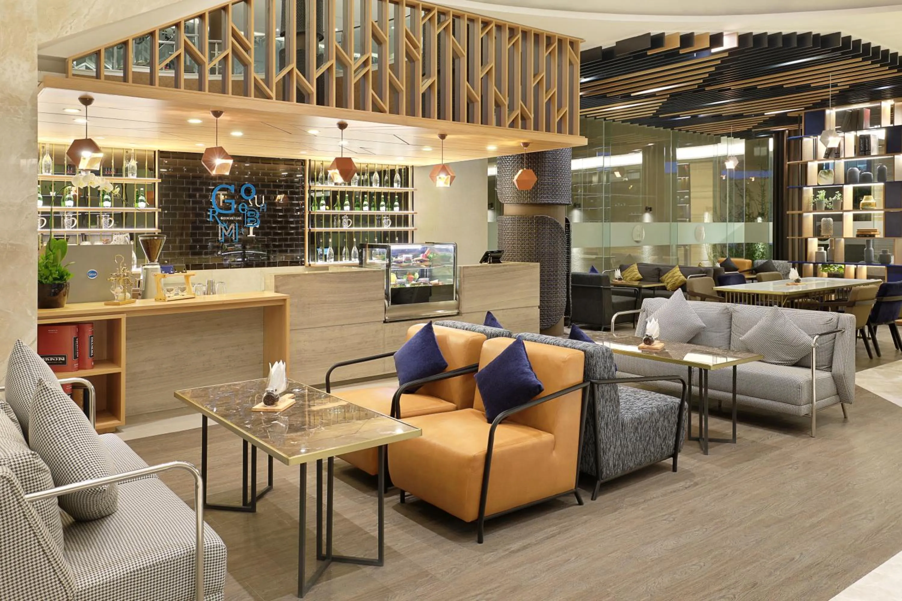 Lounge or bar in Novotel Jakarta Cikini