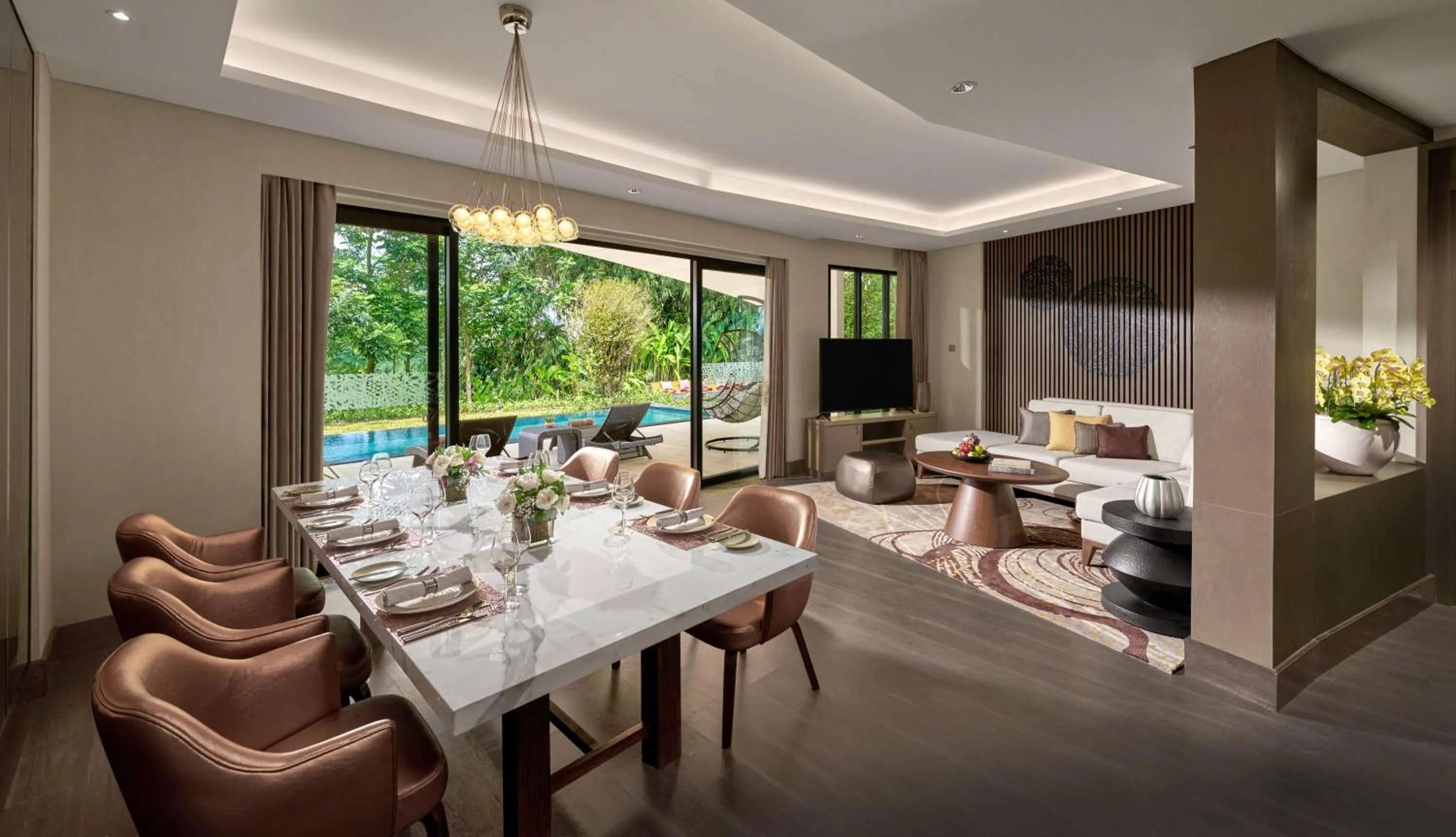 Living room in Pullman Ciawi Vimala Hills Resort