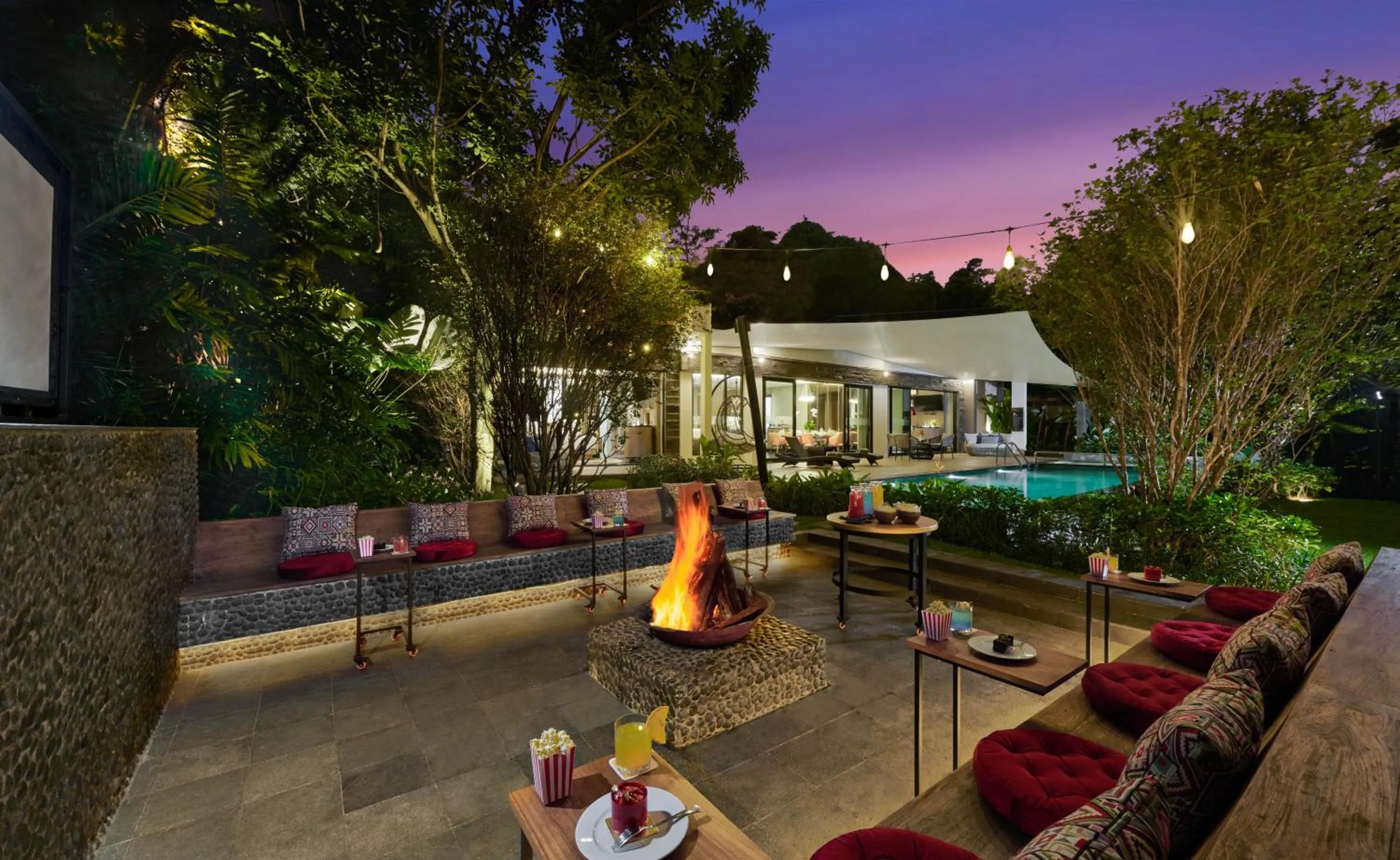 BBQ facilities in Pullman Ciawi Vimala Hills Resort