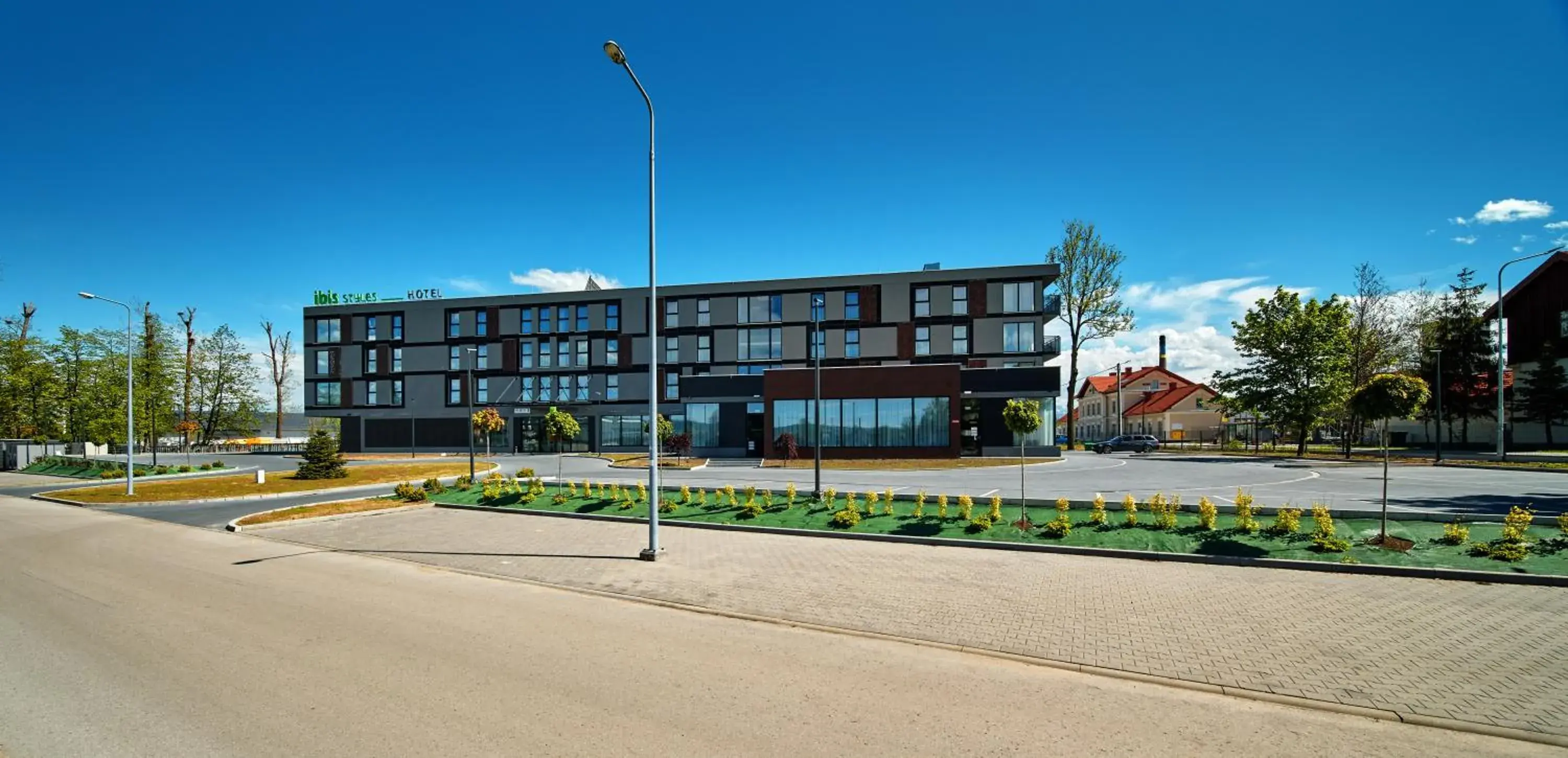 Facade/entrance in ibis Styles Nowy Targ Facade/entrance in ibis Styles Nowy Targ