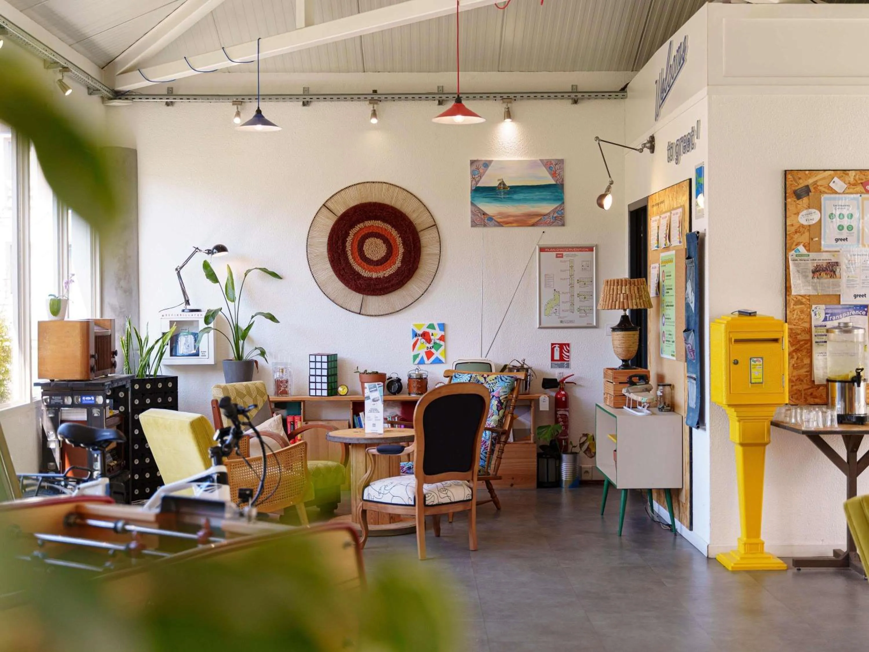 Property building in greet Hotel Bordeaux Aeroport