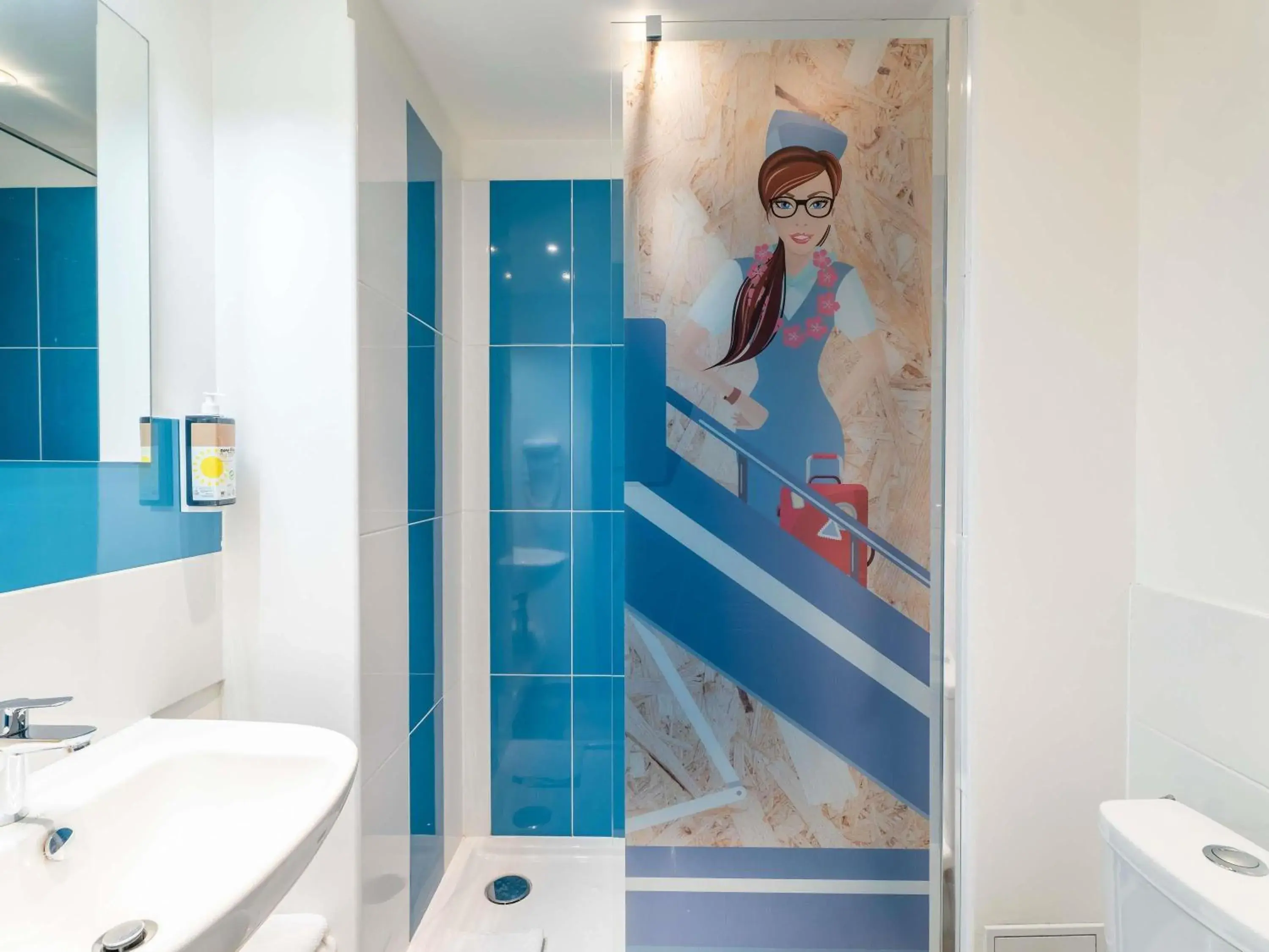 Bedroom in greet Hotel Bordeaux Aeroport Bedroom in greet Hotel Bordeaux Aeroport