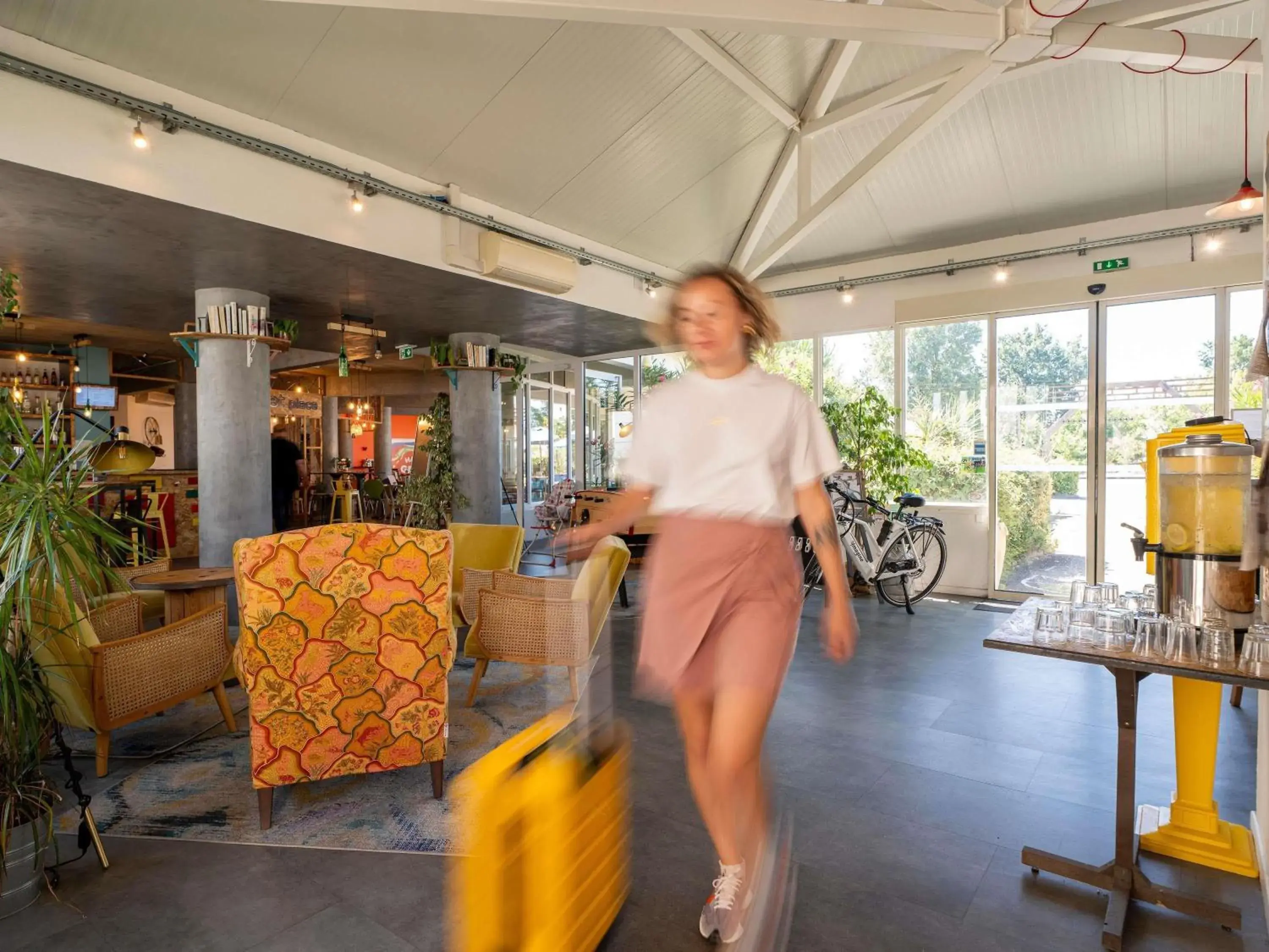 Bedroom in greet Hotel Bordeaux Aeroport Bedroom in greet Hotel Bordeaux Aeroport