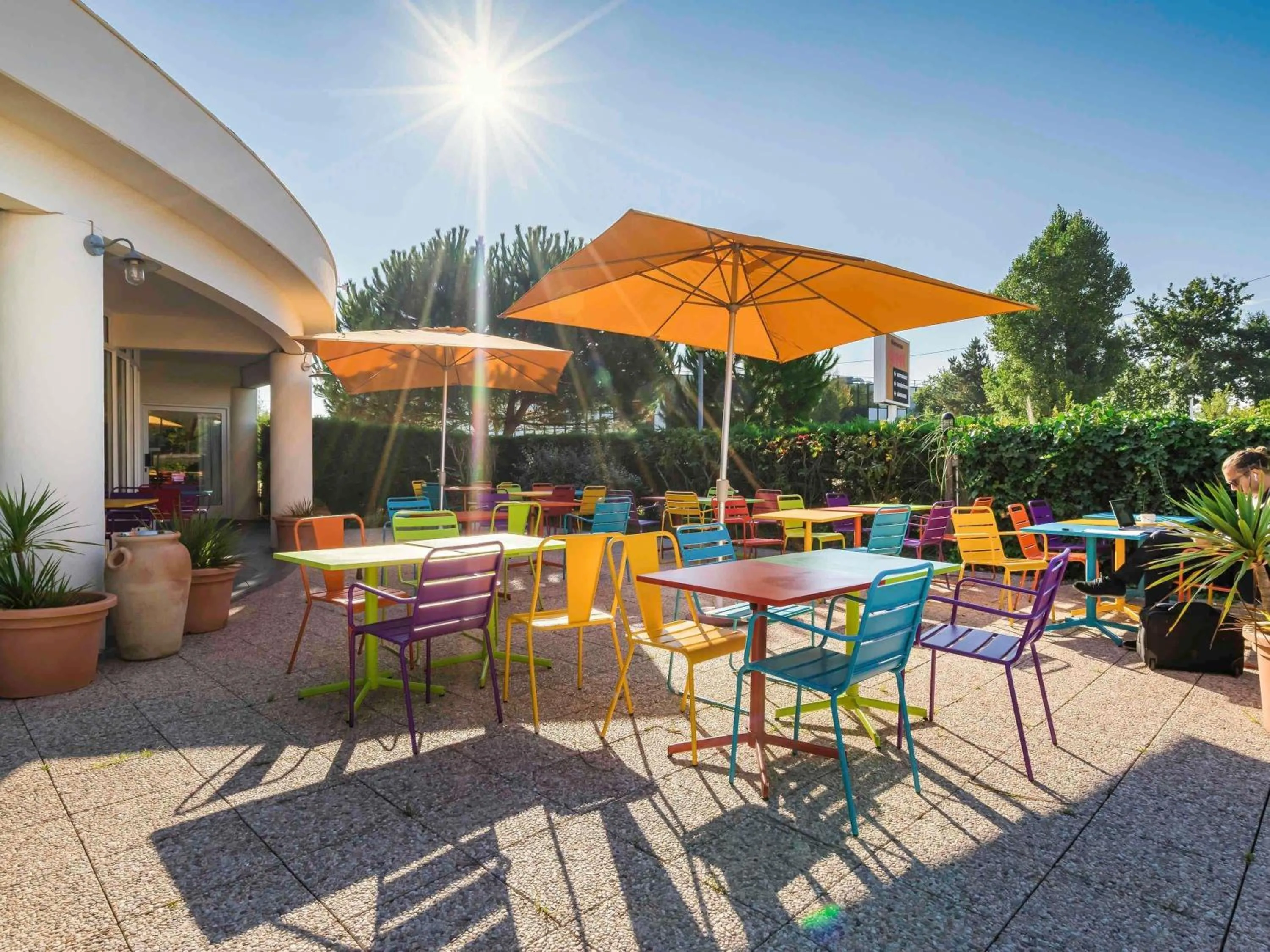 Property building in greet Hotel Bordeaux Aeroport