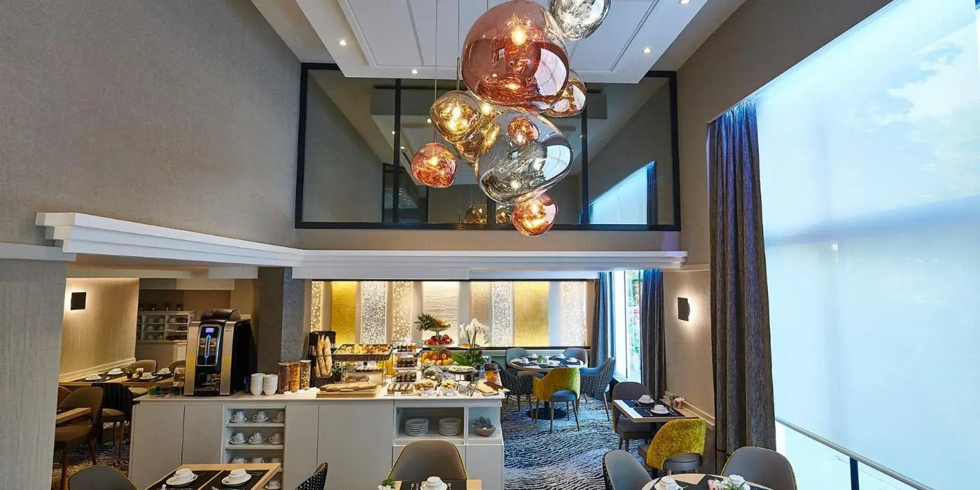 Buffet breakfast in Best Western Plus Hotel Carlton Annecy Buffet breakfast in Best Western Plus Hotel Carlton Annecy