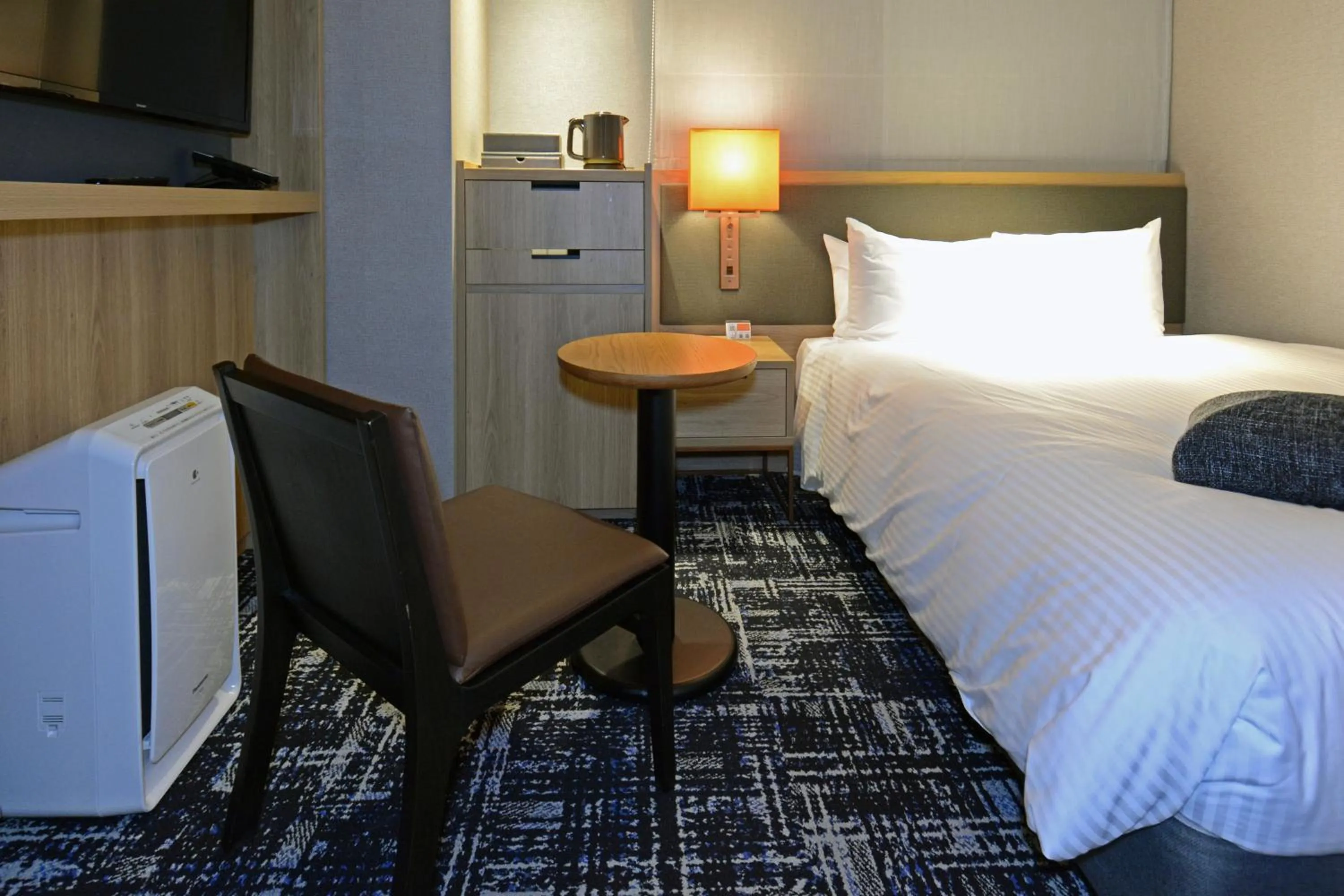 Bed in Hotel Forza Osaka Kitahama