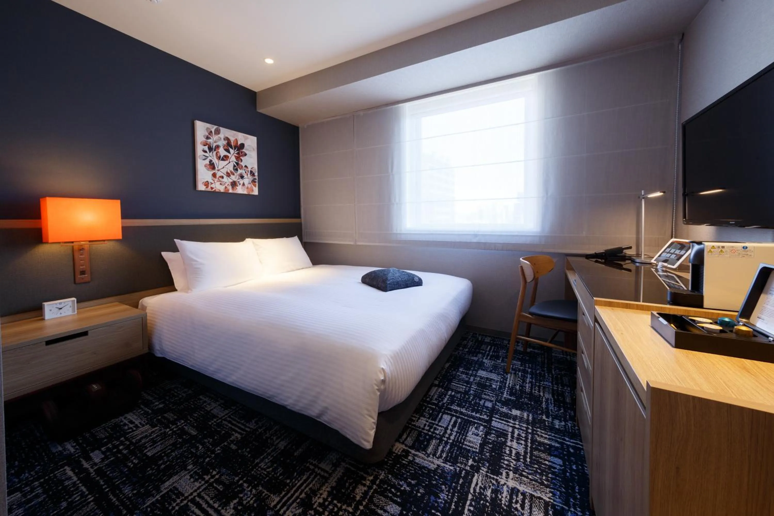 Bed in Hotel Forza Osaka Kitahama