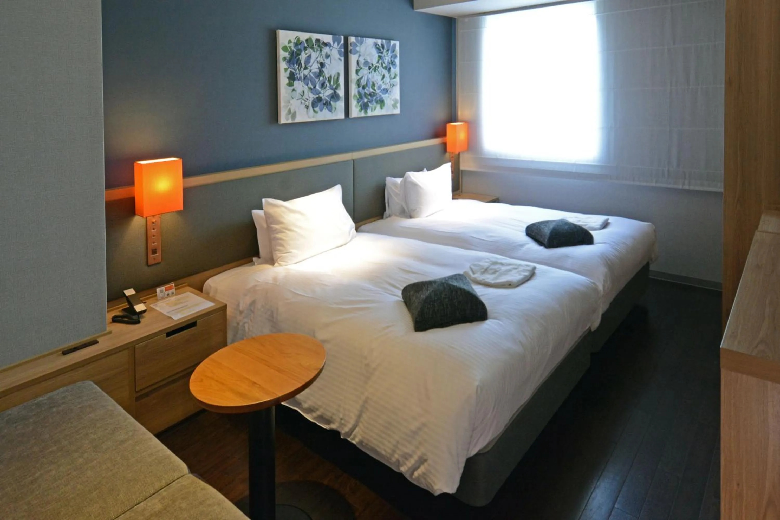 Bed in Hotel Forza Osaka Kitahama