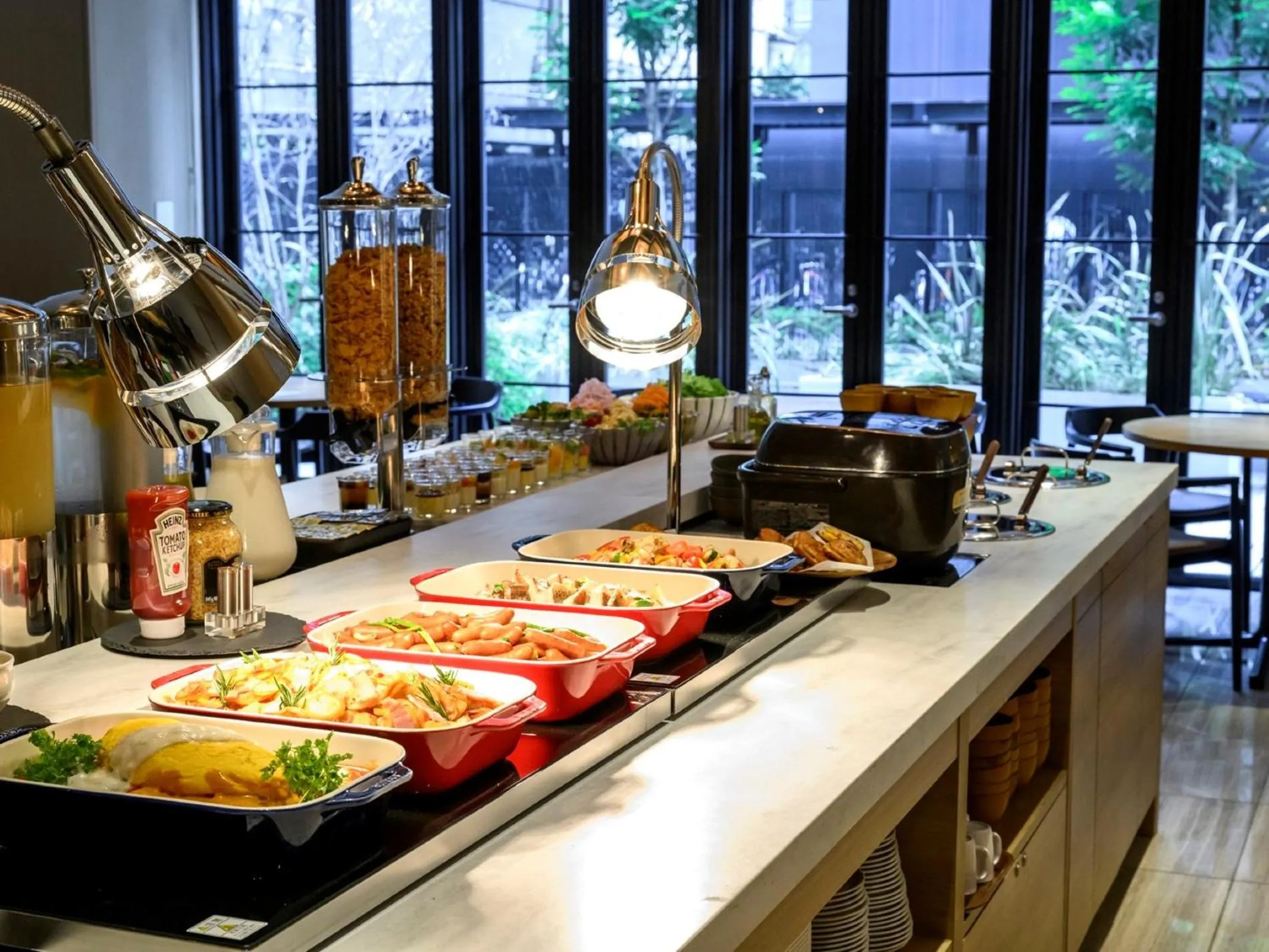 Buffet breakfast in Hotel Forza Osaka Kitahama