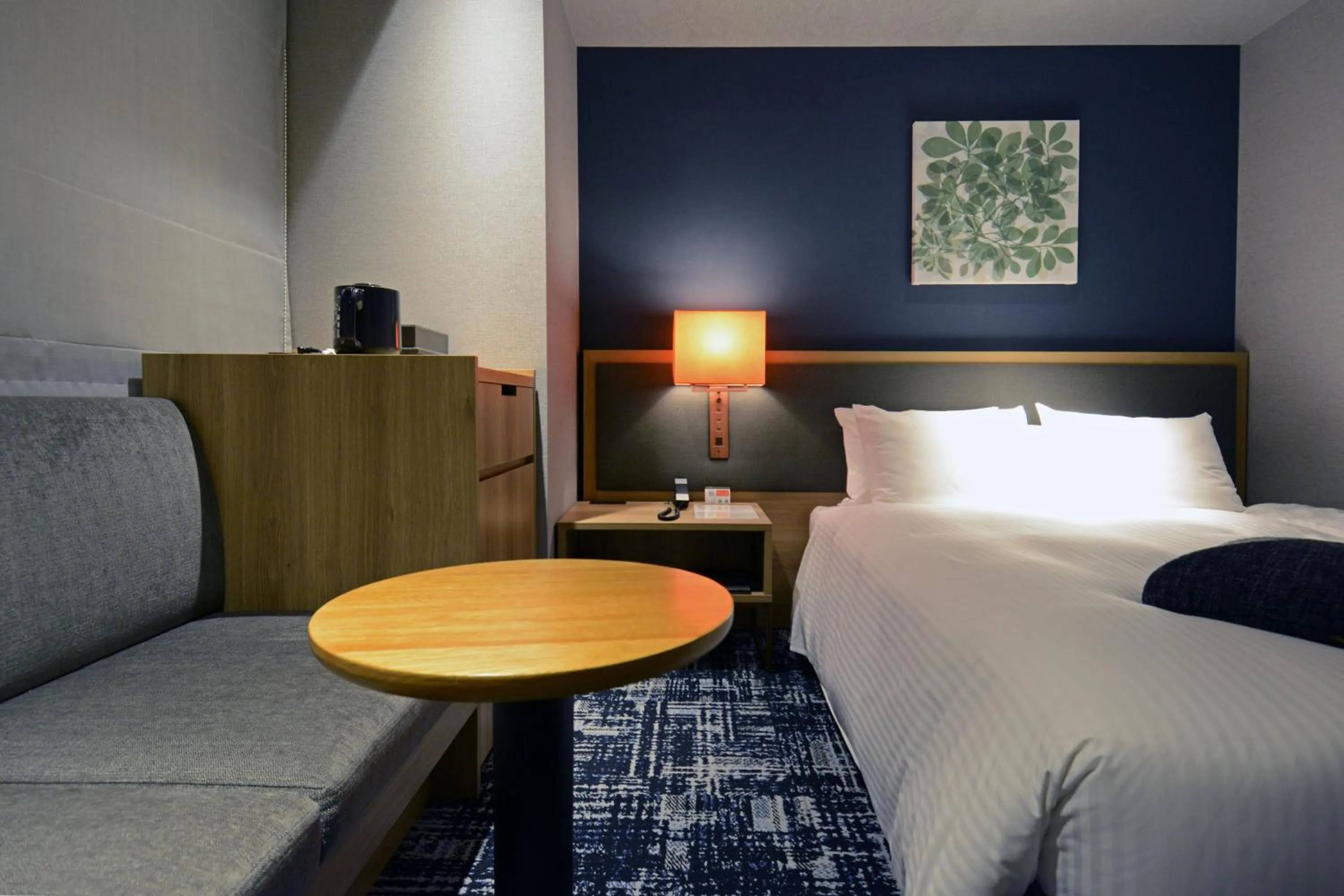 Bed in Hotel Forza Osaka Kitahama