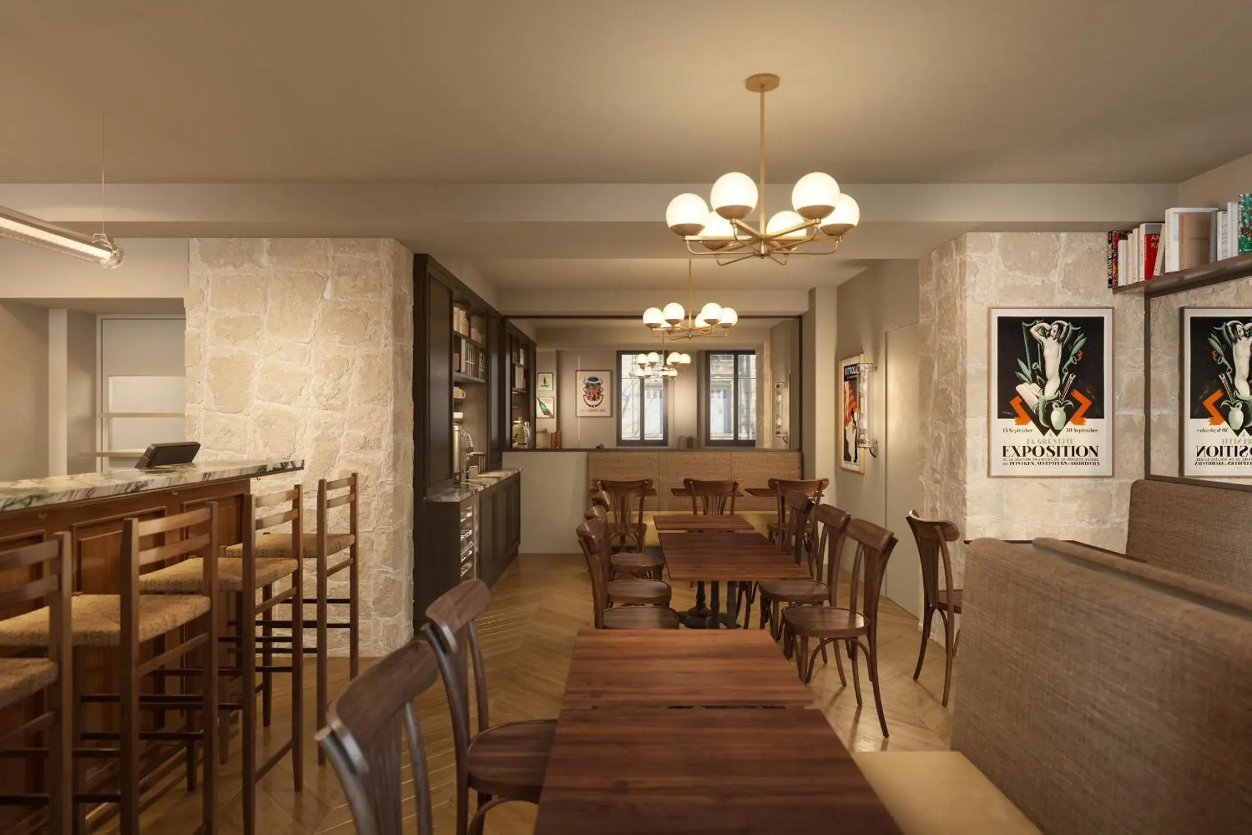 Restaurant/places to eat in Hôtel Beaurepaire Restaurant/places to eat in Hôtel Beaurepaire