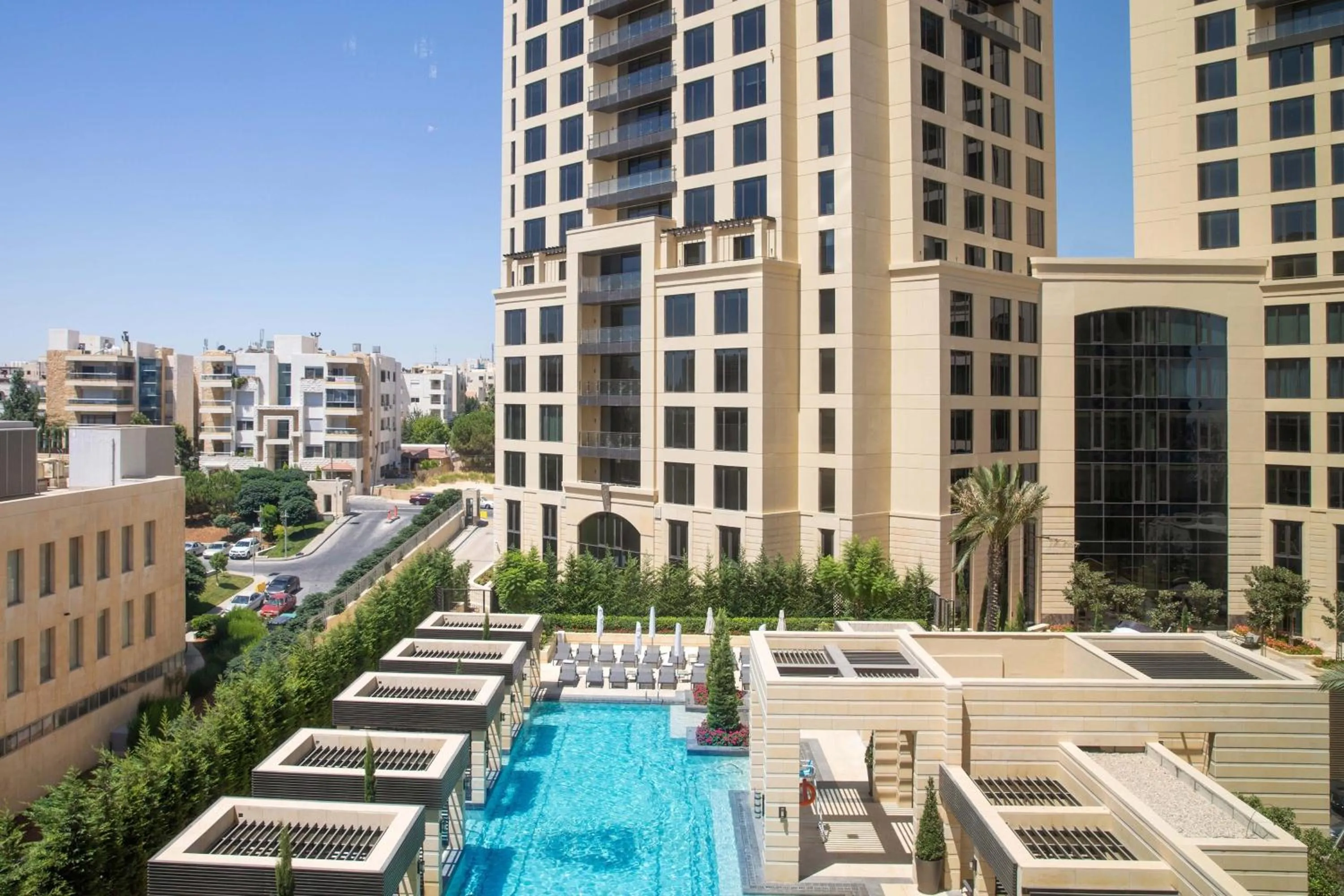 Swimming pool in The St. Regis Amman