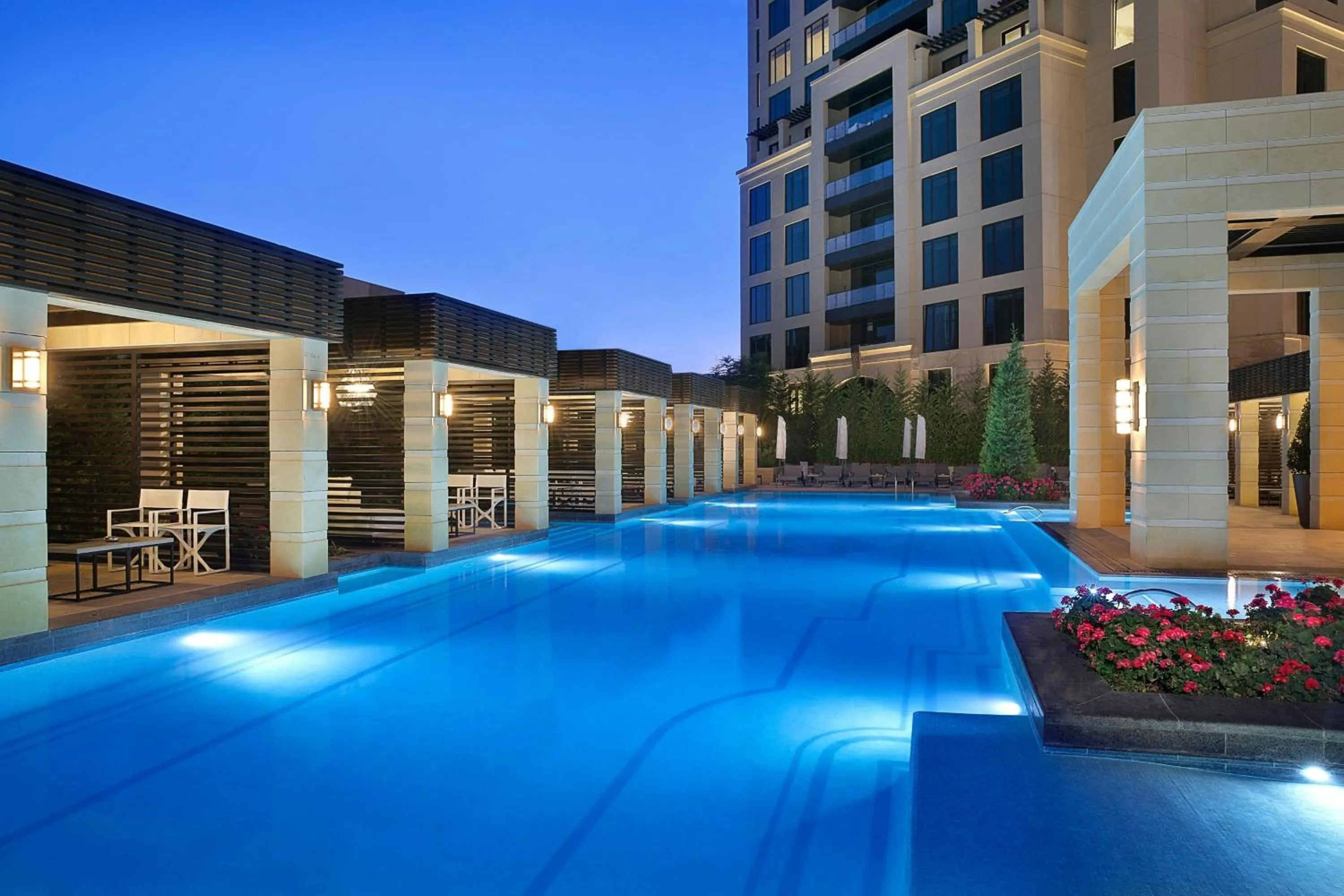 Swimming pool in The St. Regis Amman