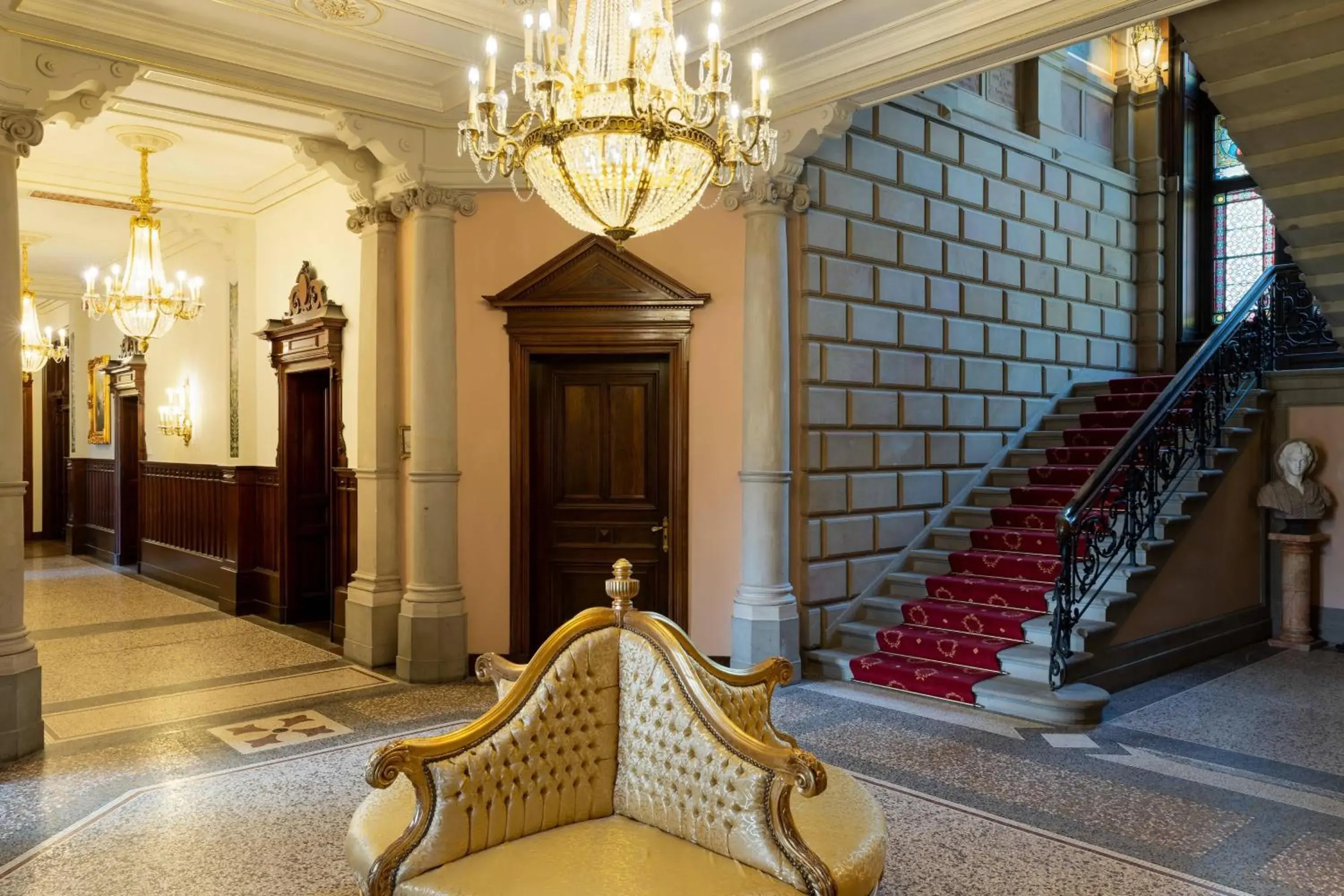 Lobby or reception in Schloss Lieser, Autograph Collection Lobby or reception in Schloss Lieser, Autograph Collection