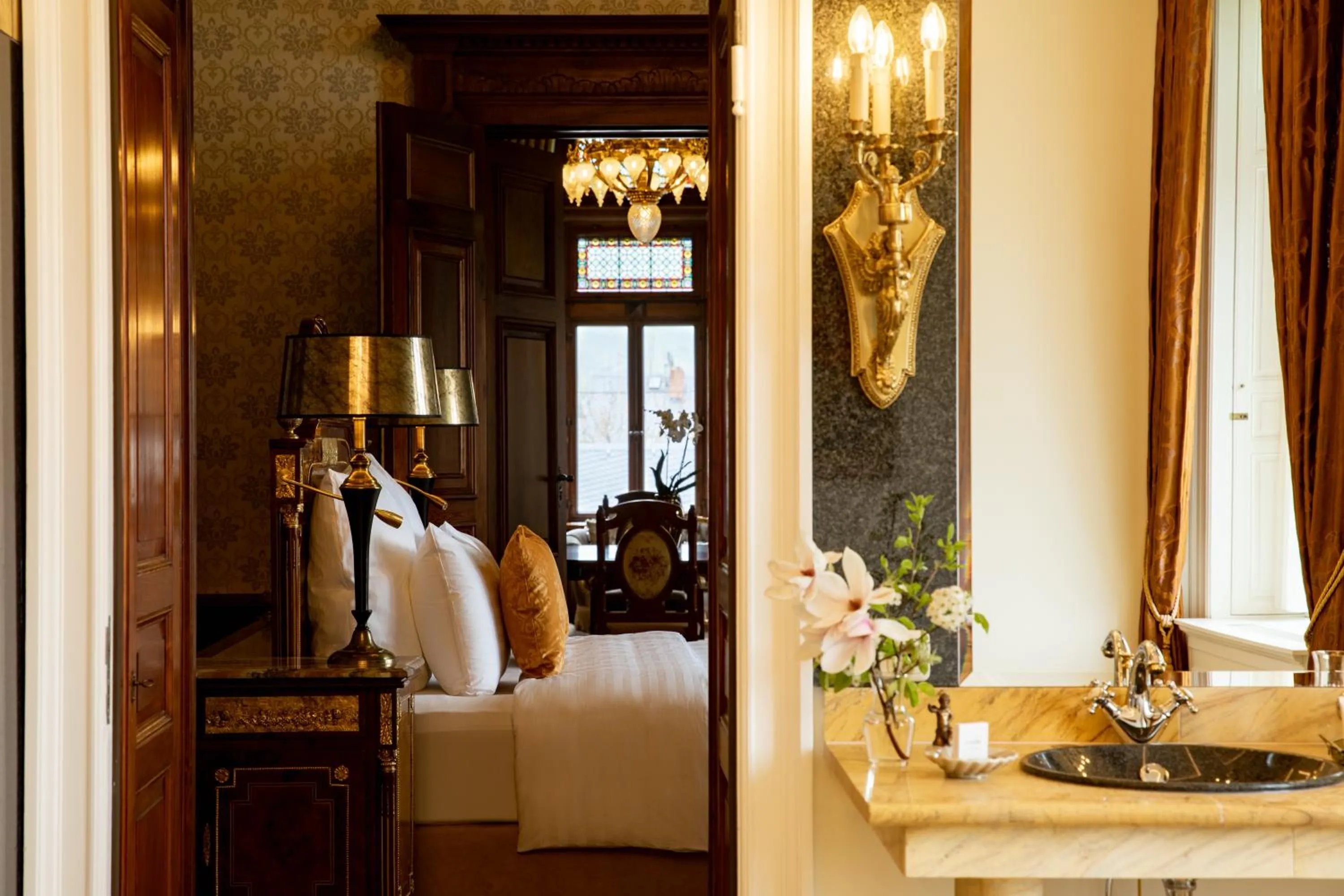 Bedroom in Schloss Lieser, Autograph Collection