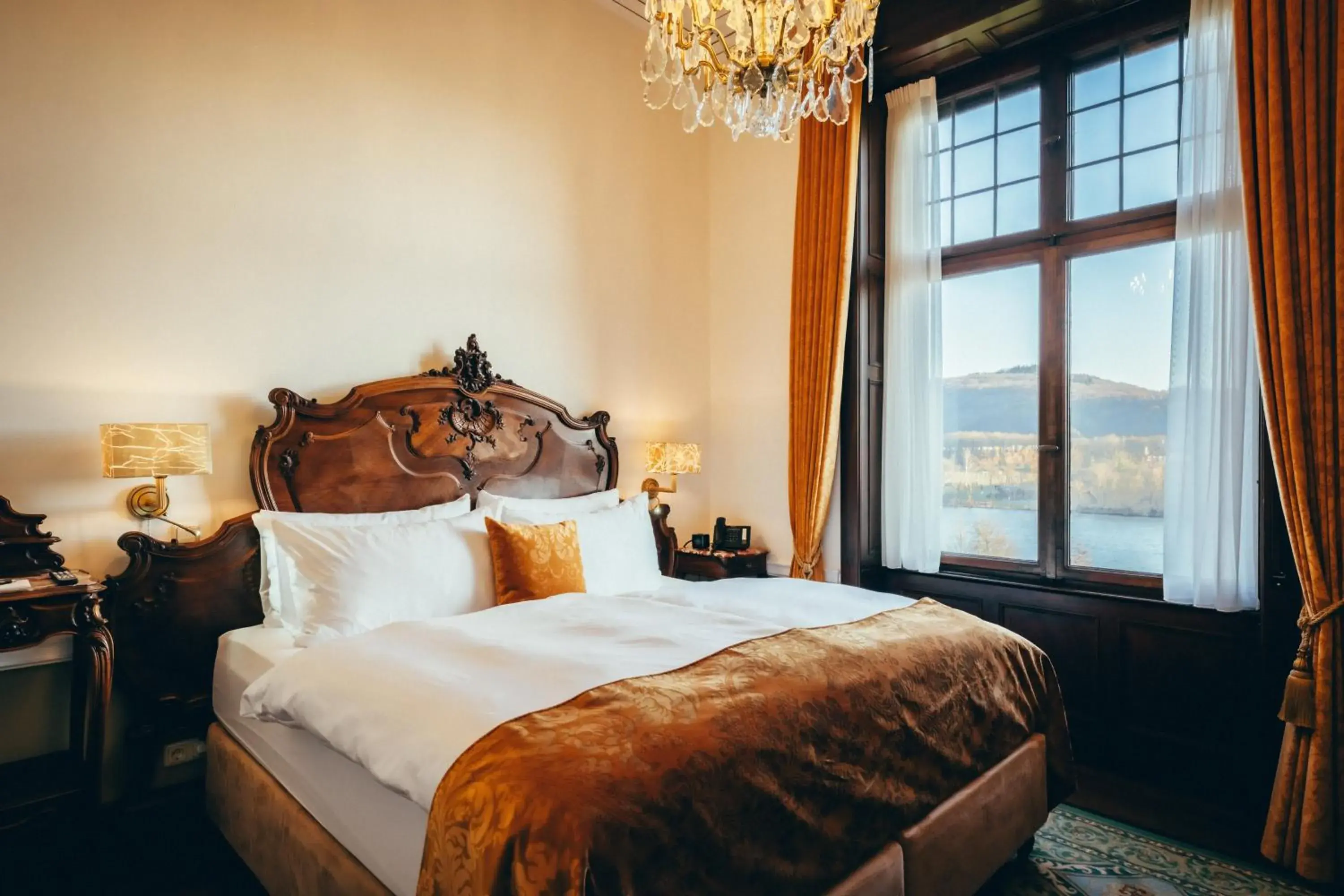 Bed in Schloss Lieser, Autograph Collection Bed in Schloss Lieser, Autograph Collection