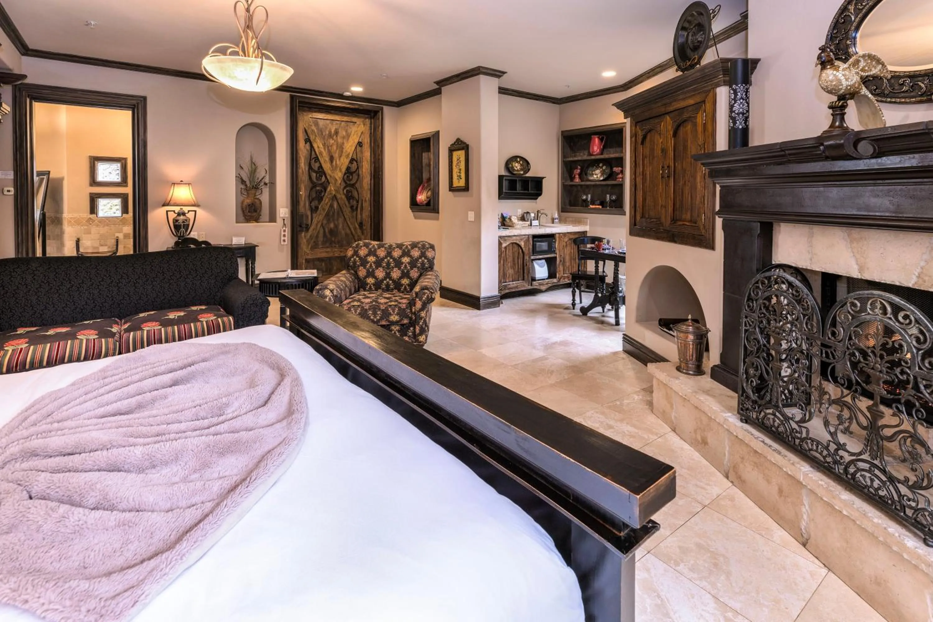 Bed in Adobe Grand Villas