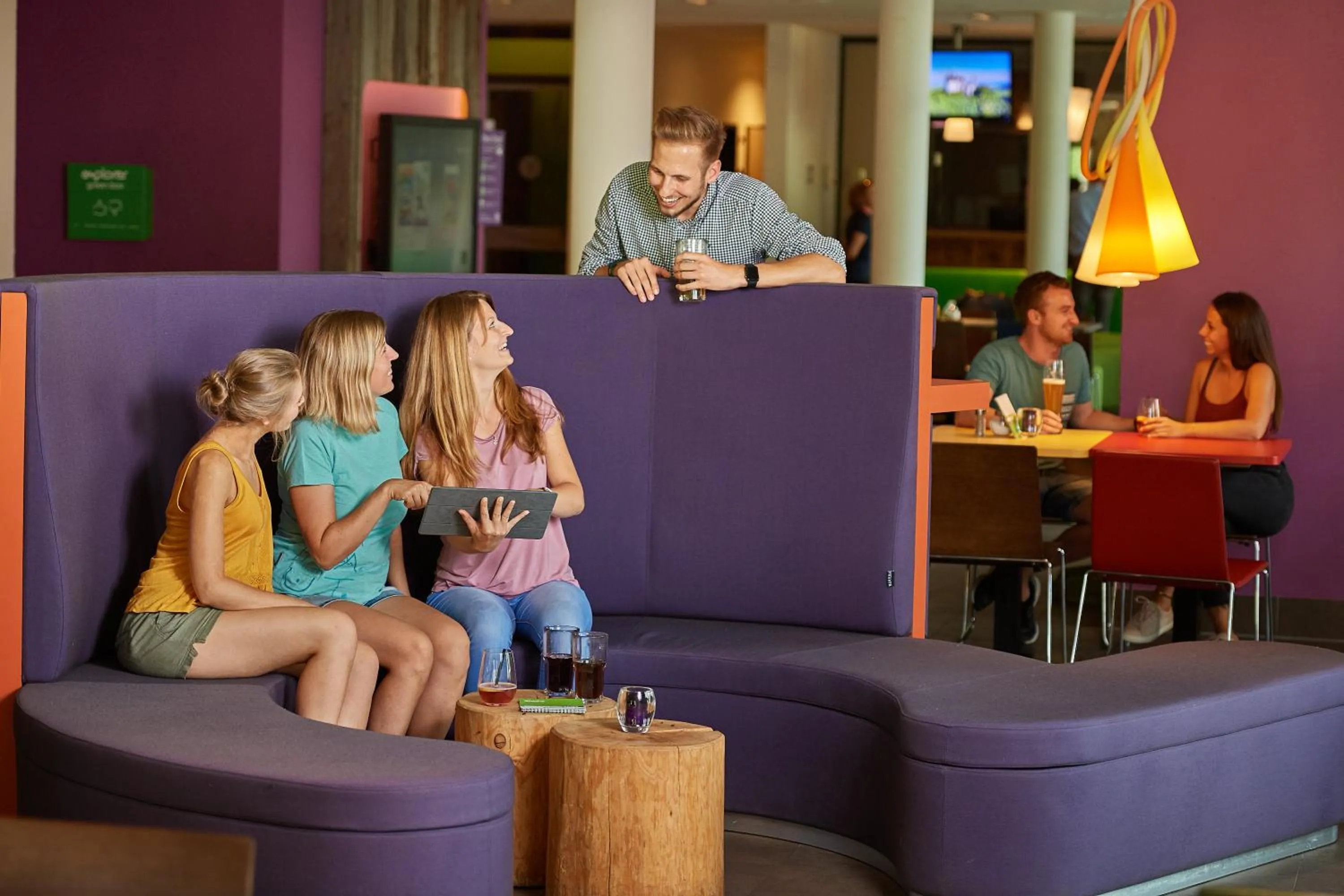 Lounge or bar in Explorer Hotel Bad Kleinkirchheim