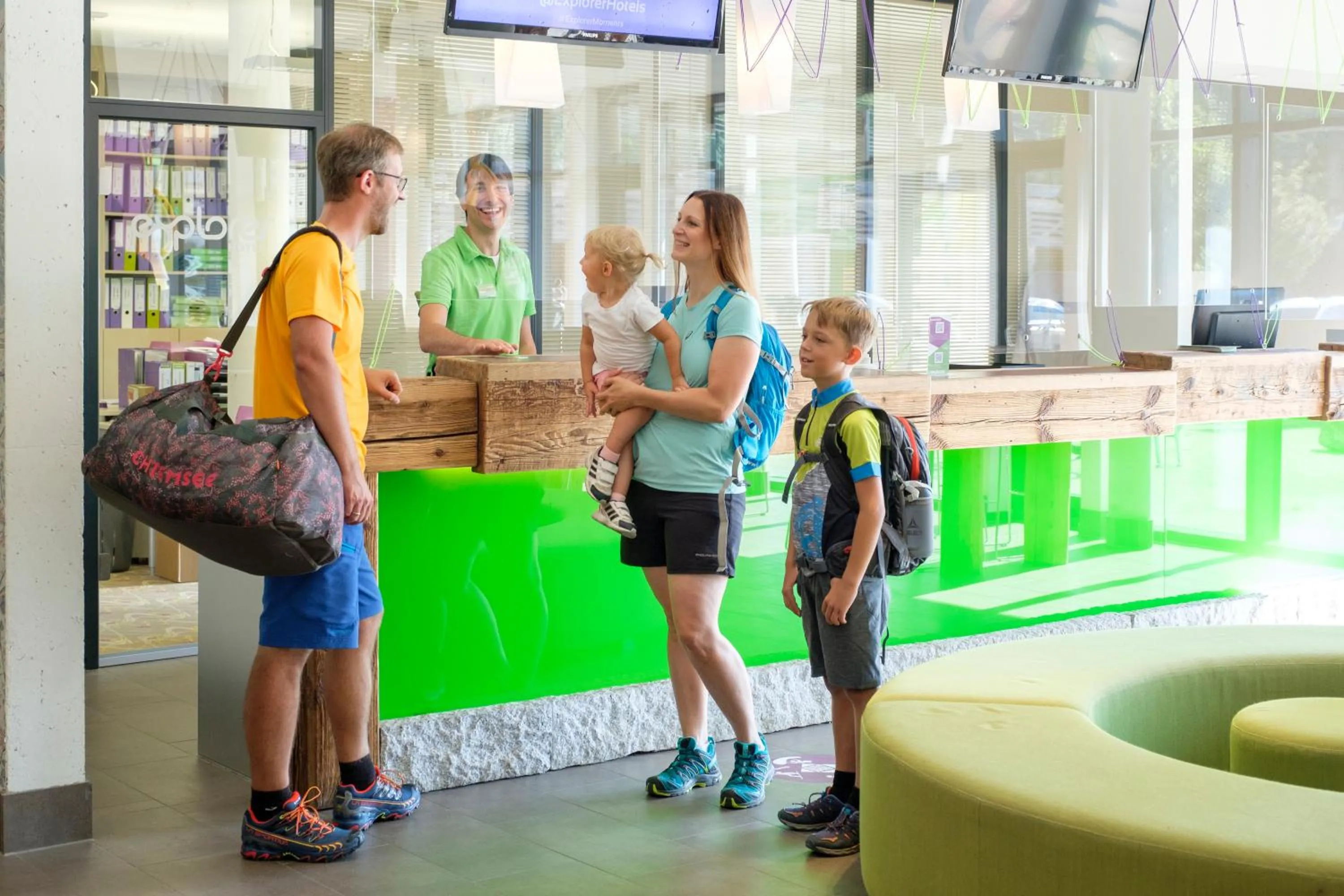 Lobby or reception in Explorer Hotel Bad Kleinkirchheim