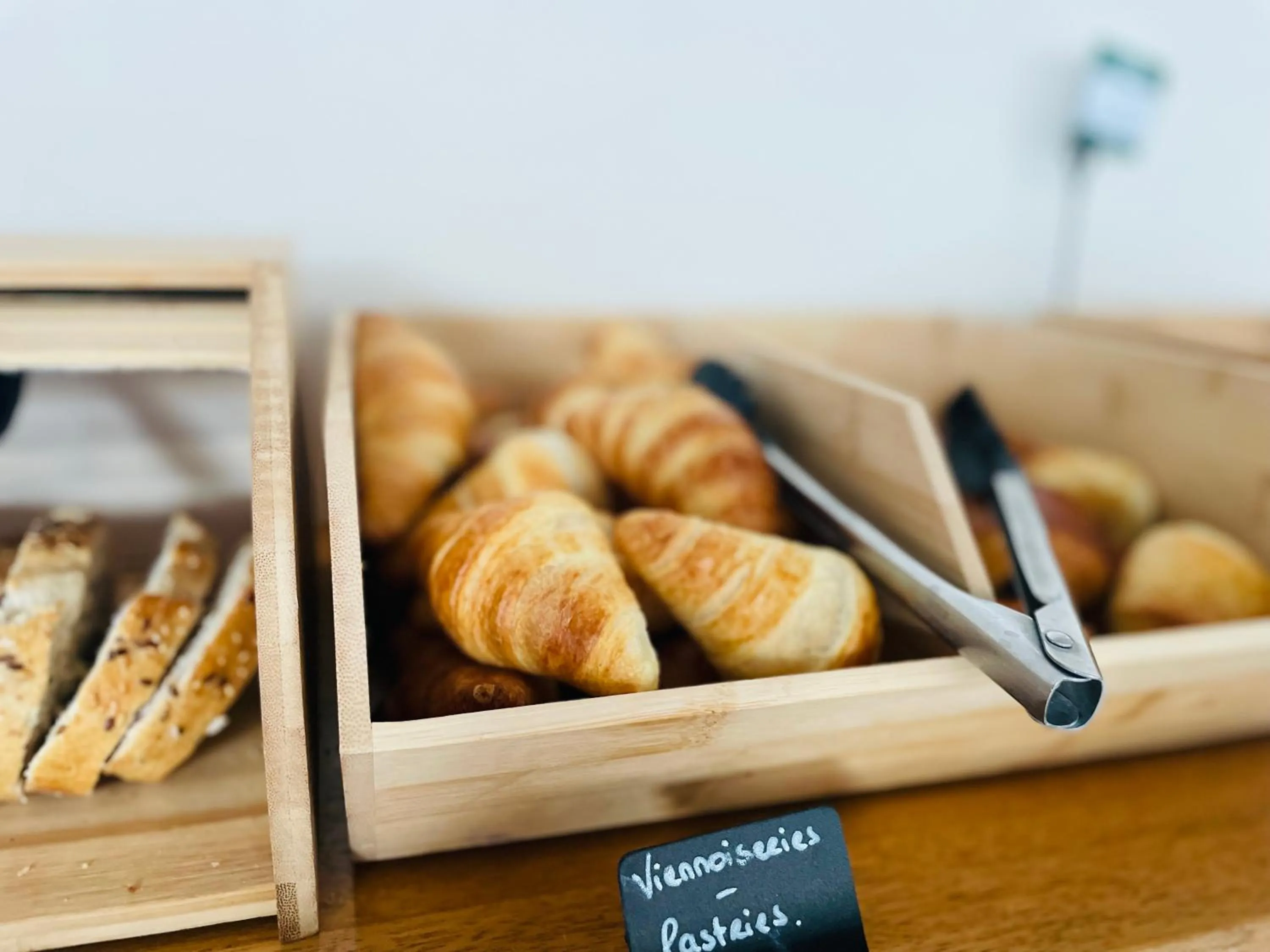 Buffet breakfast in Brit Hotel Acacias