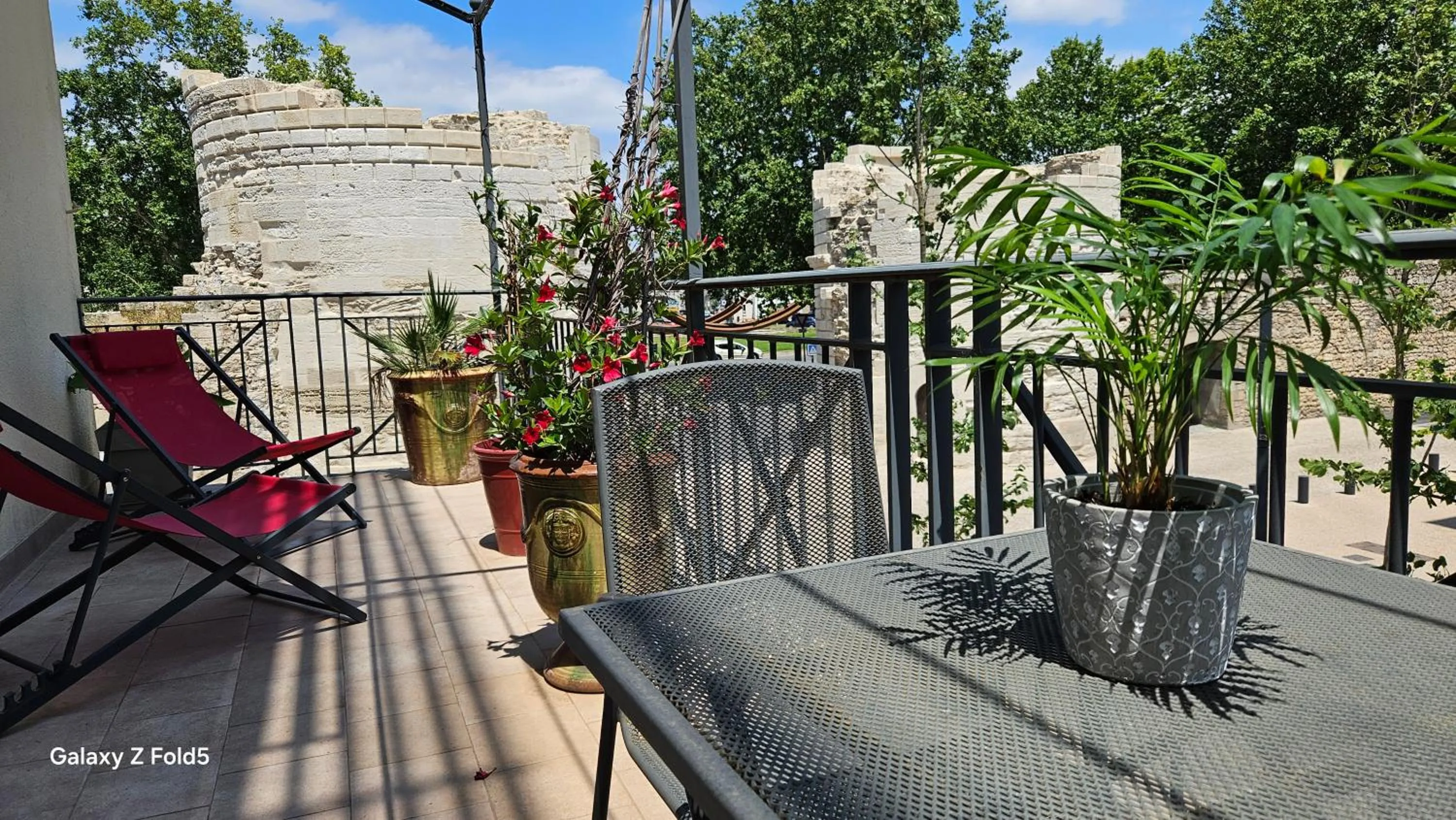 Balcony/Terrace in Brit Hotel Acacias