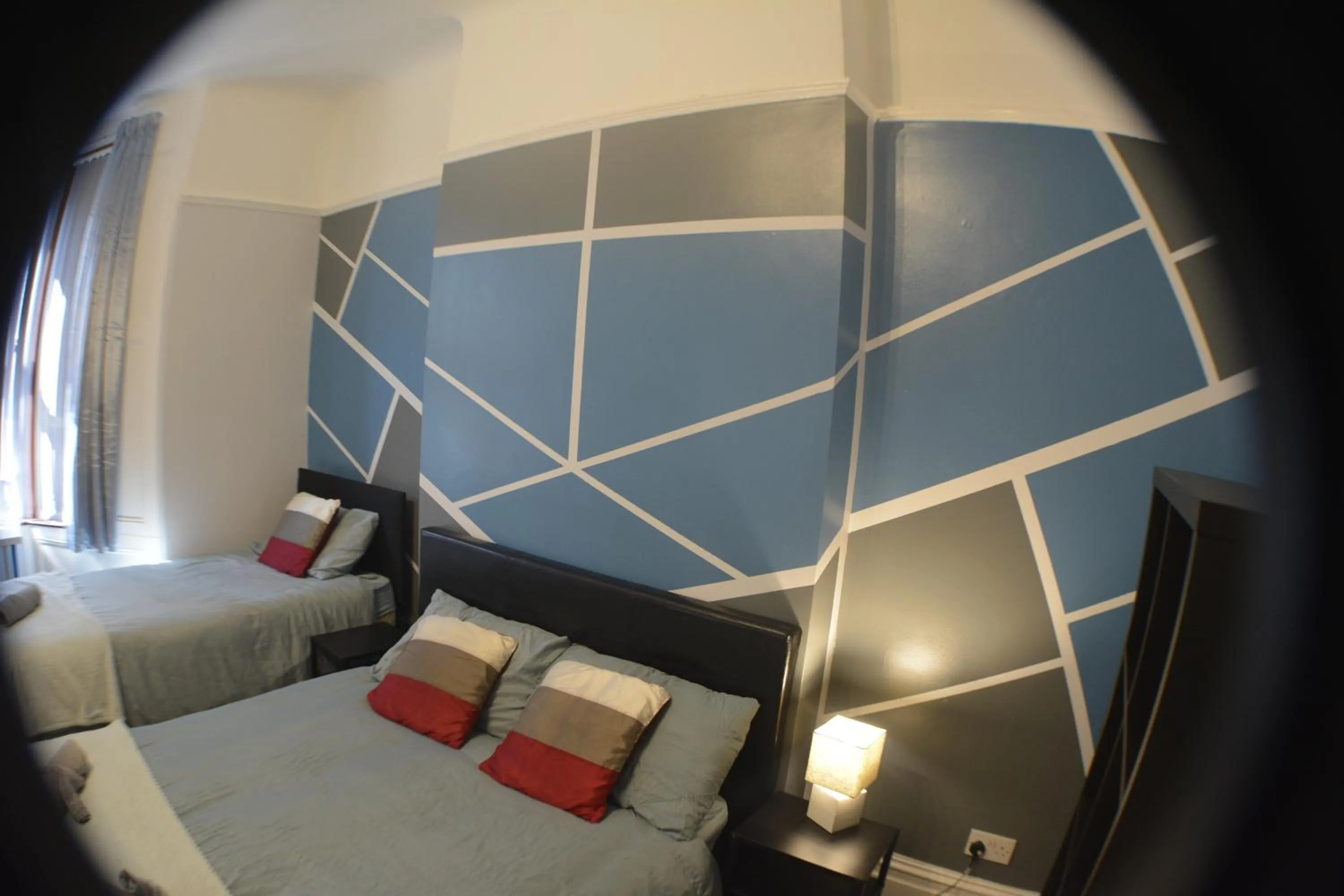 Bed in Kensington Guest House Liverpool