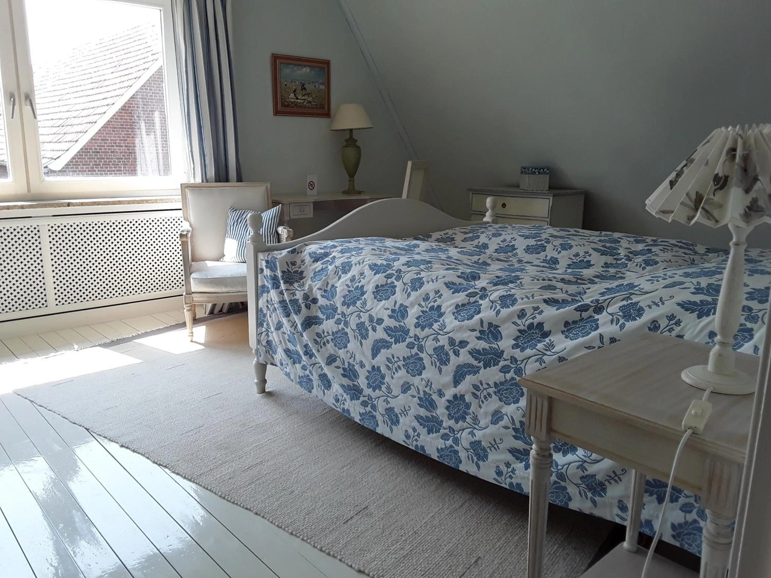 Bed in Gästehaus am Alten Hafen