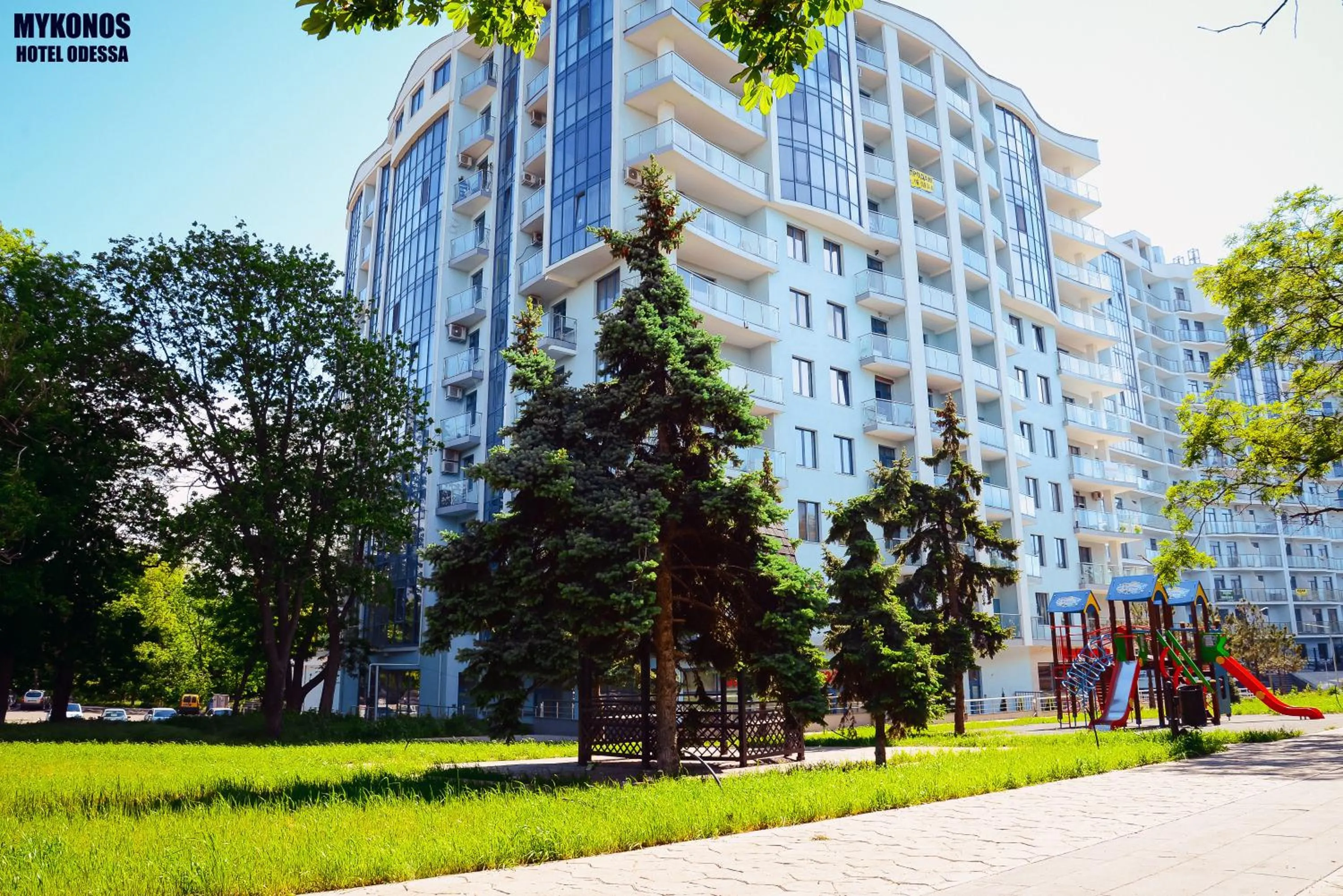 Property building in Mykonos Hotel Apart - Maestro