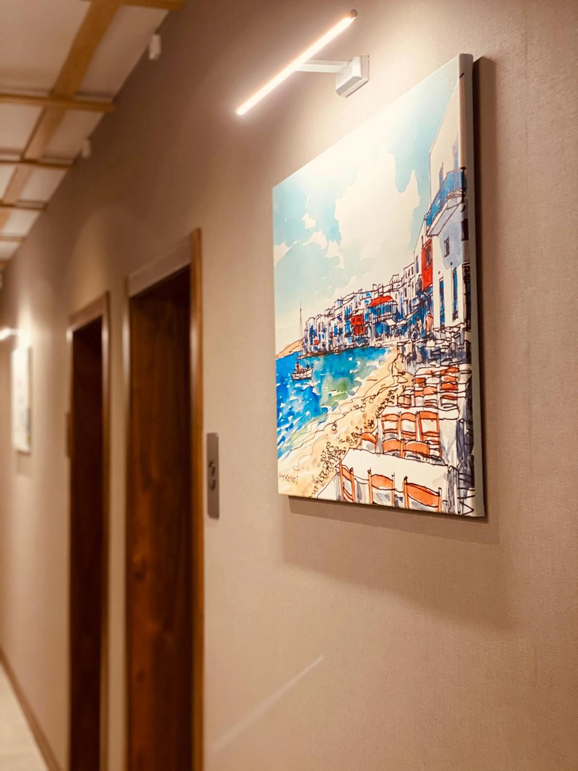 Decorative detail in Mykonos Hotel Apart - Maestro