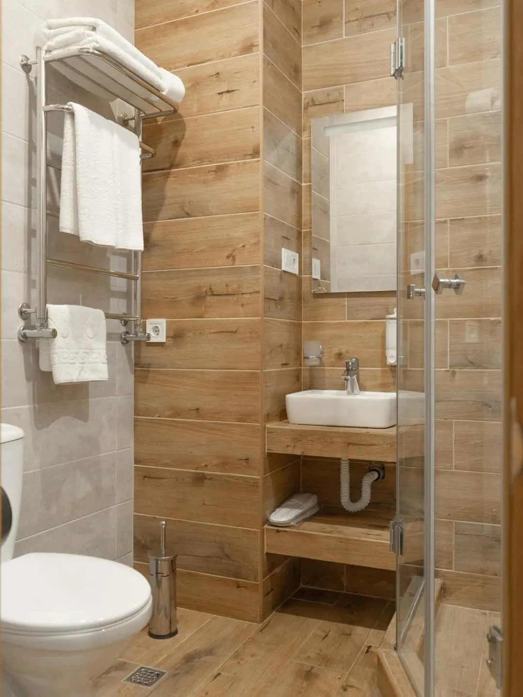 Shower in Mykonos Hotel Apart - Maestro