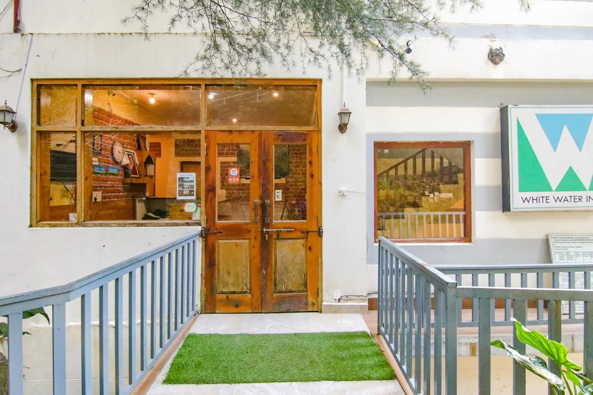 Facade/entrance in White Water Inn Mcleodganj Facade/entrance in White Water Inn Mcleodganj