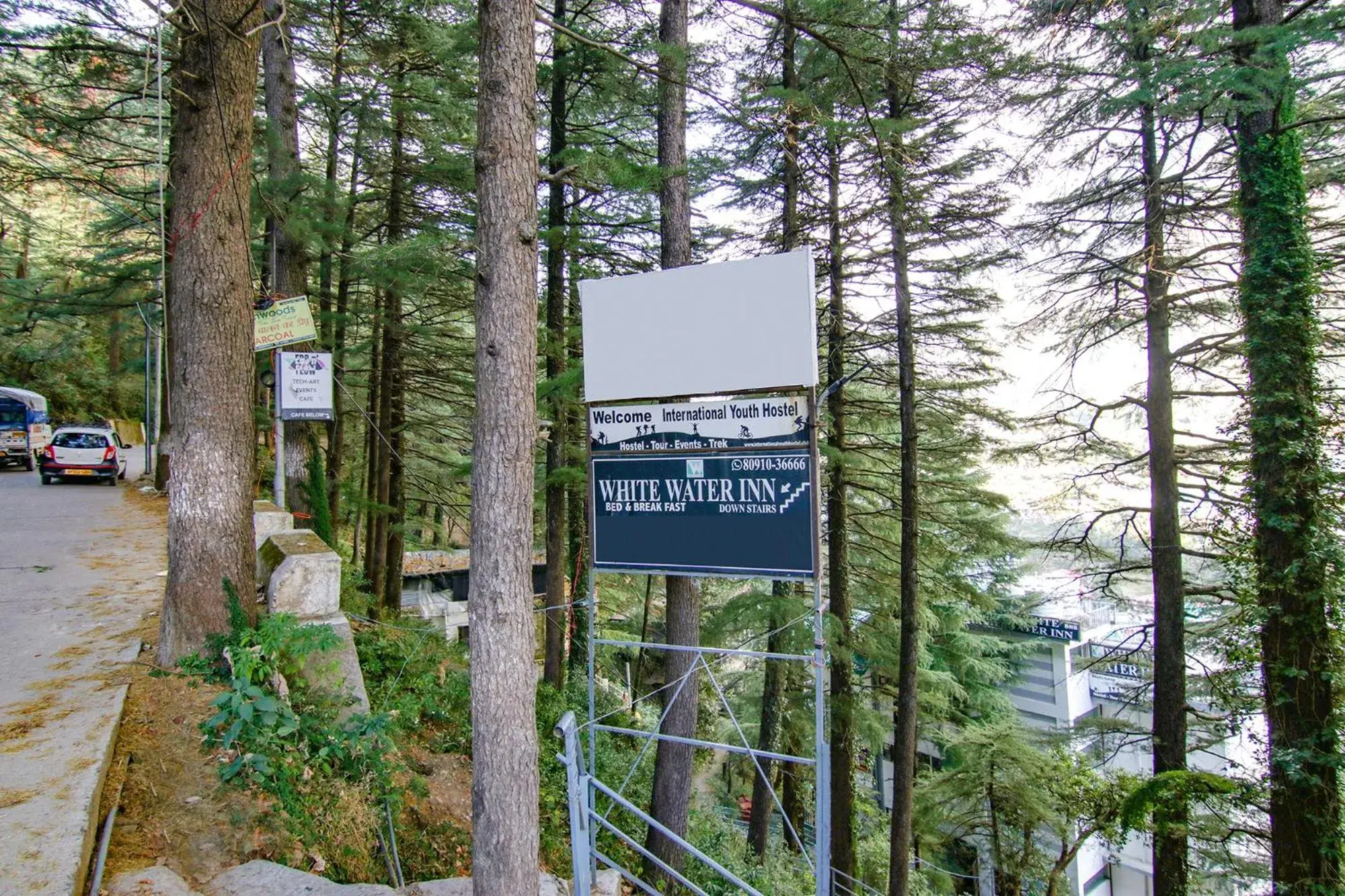 View (from property/room) in White Water Inn Mcleodganj View (from property/room) in White Water Inn Mcleodganj