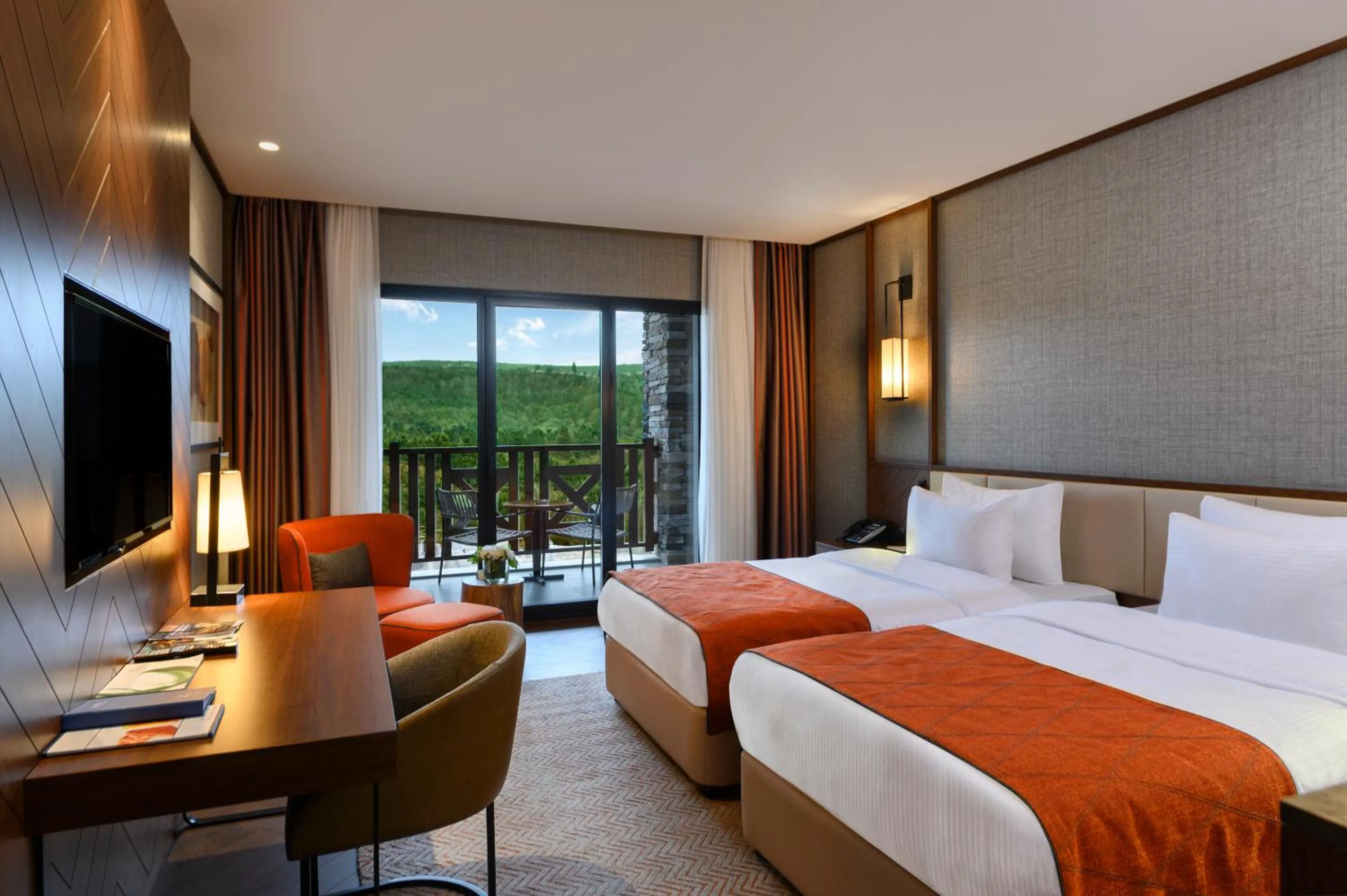 View (from property/room), Bed in Elite World Grand Sapanca