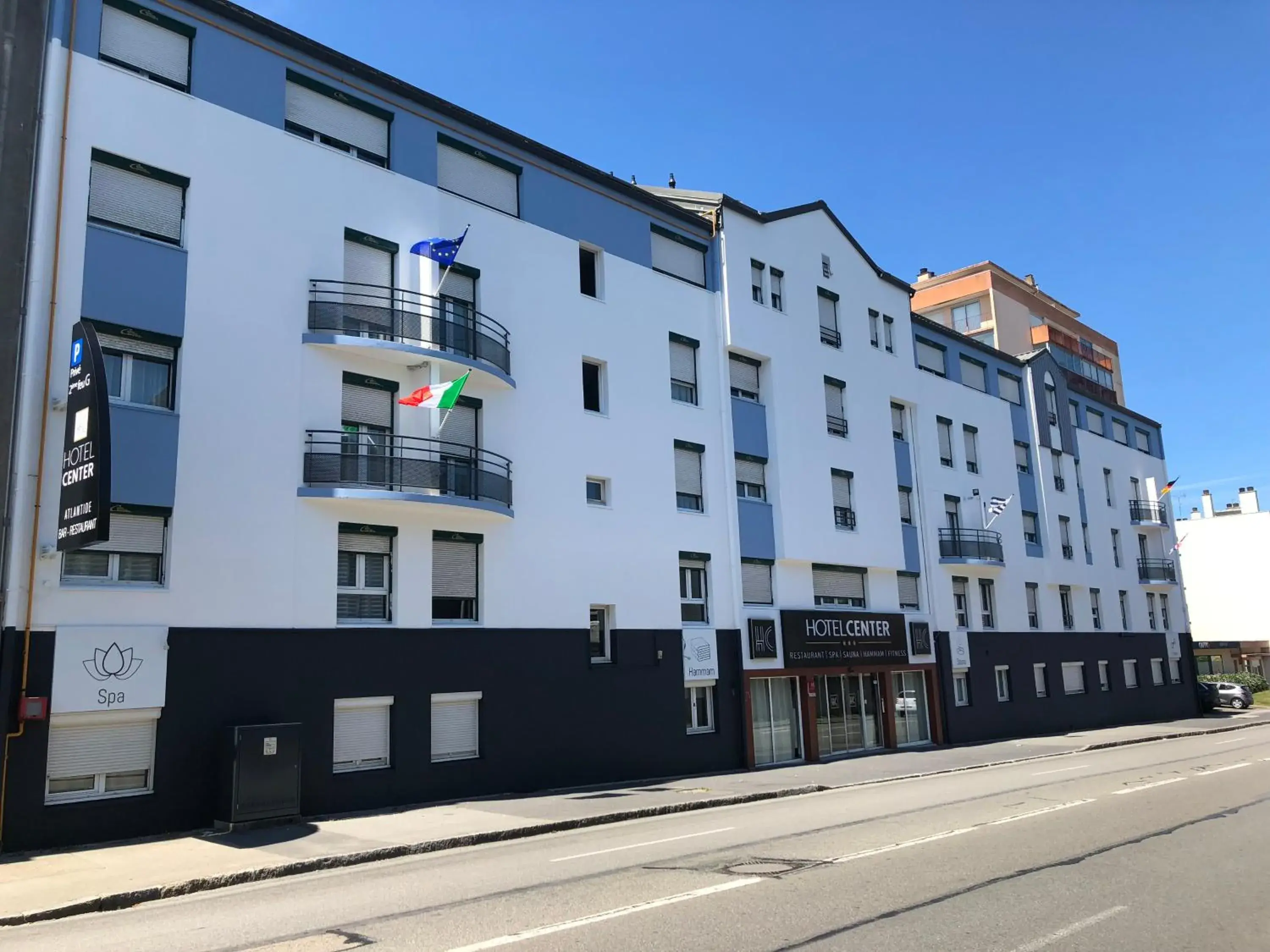 Property building in Logis Hotel Center Property building in Logis Hotel Center