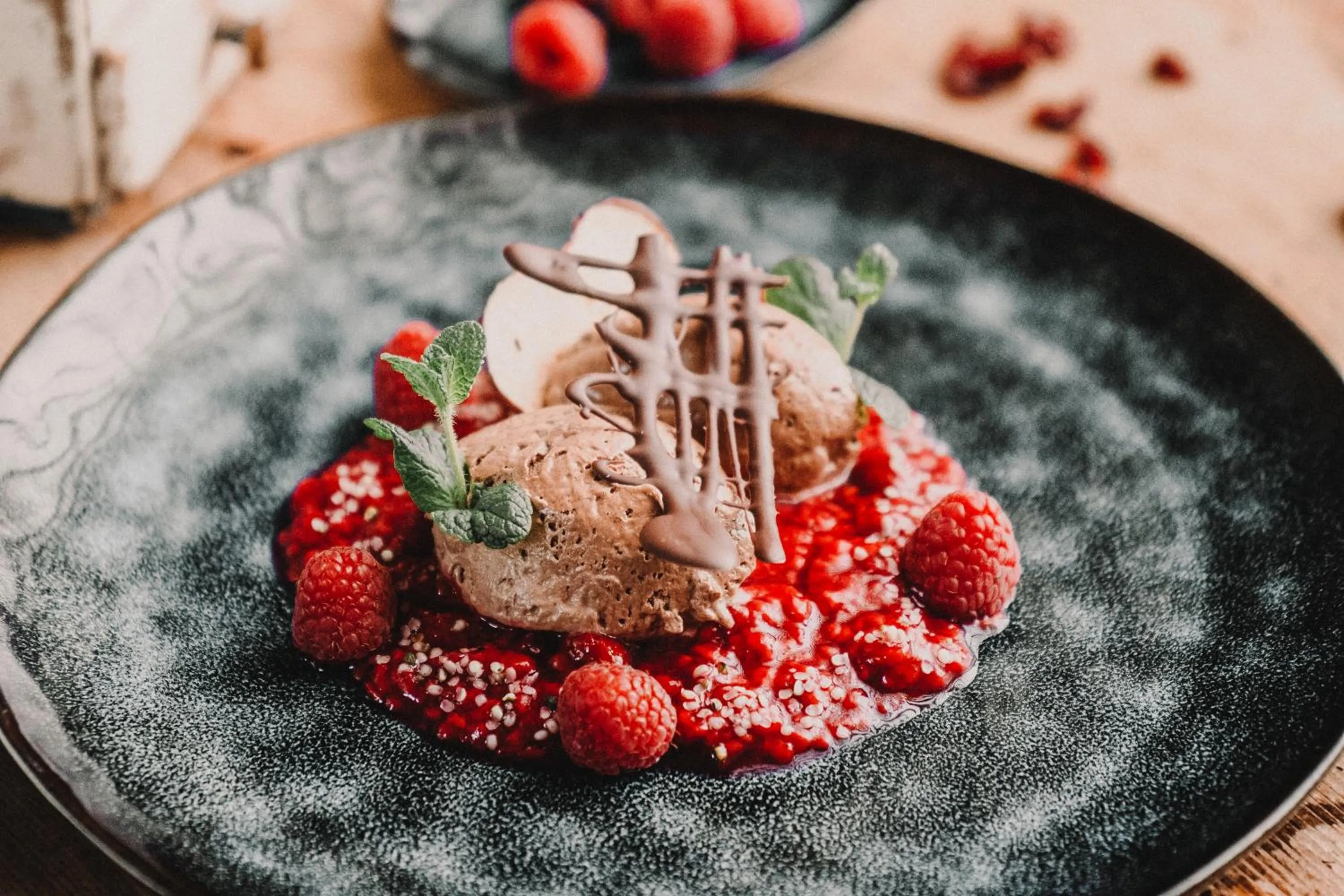 Dinner in The Keep Eco Rooms