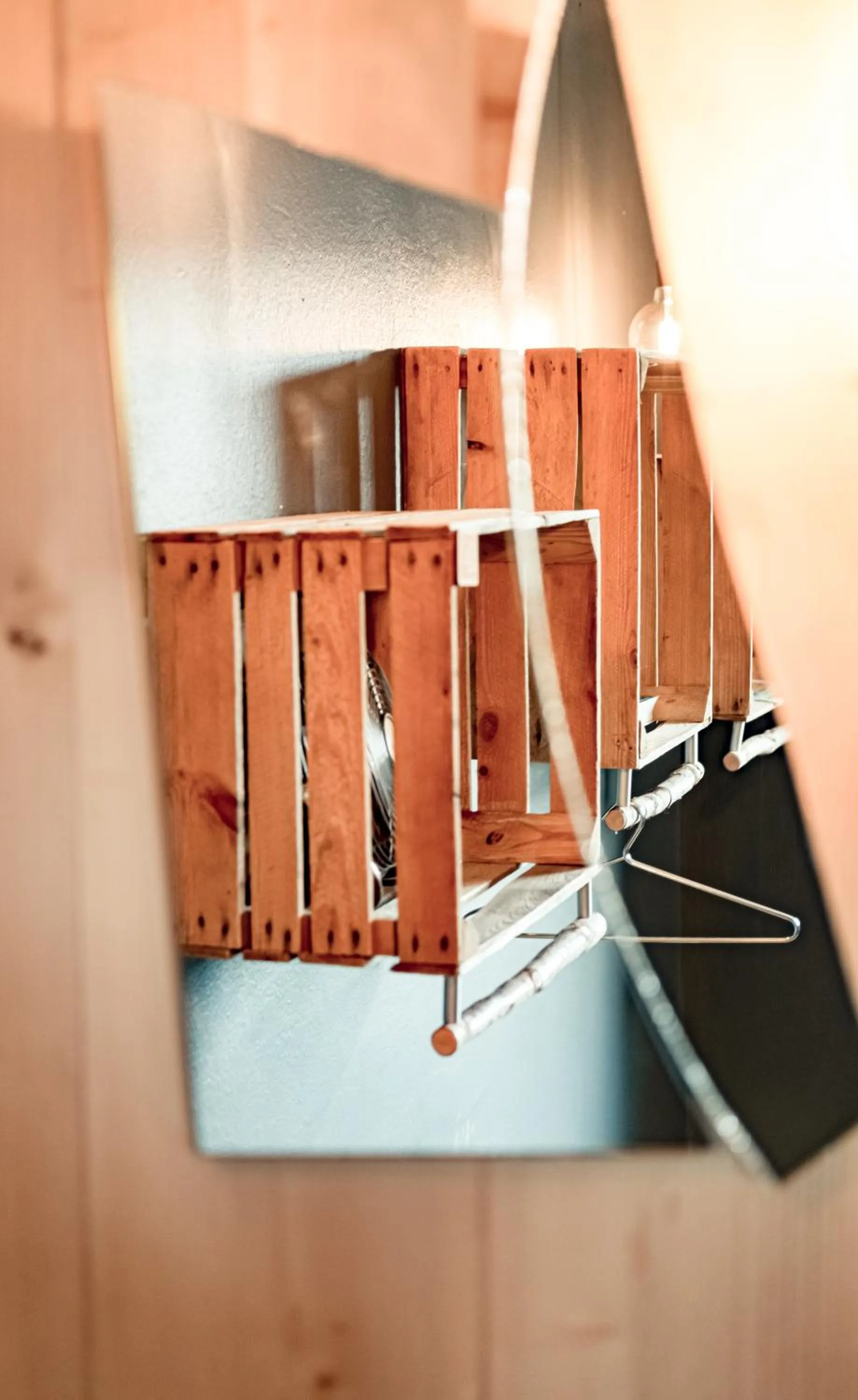 wardrobe in The Keep Eco Rooms