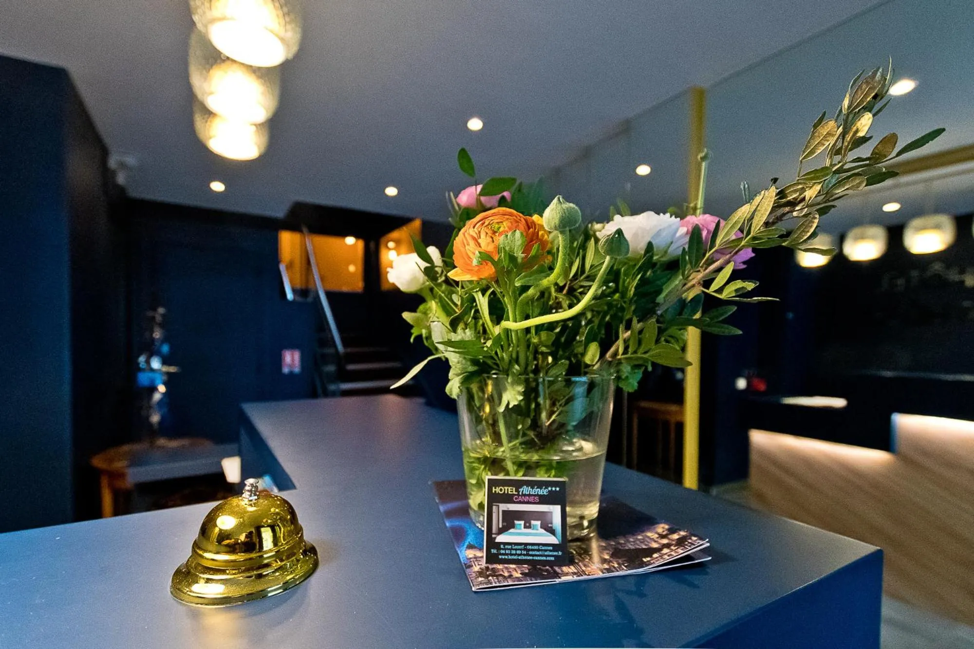 Lobby or reception in ATH hôtel Athénée