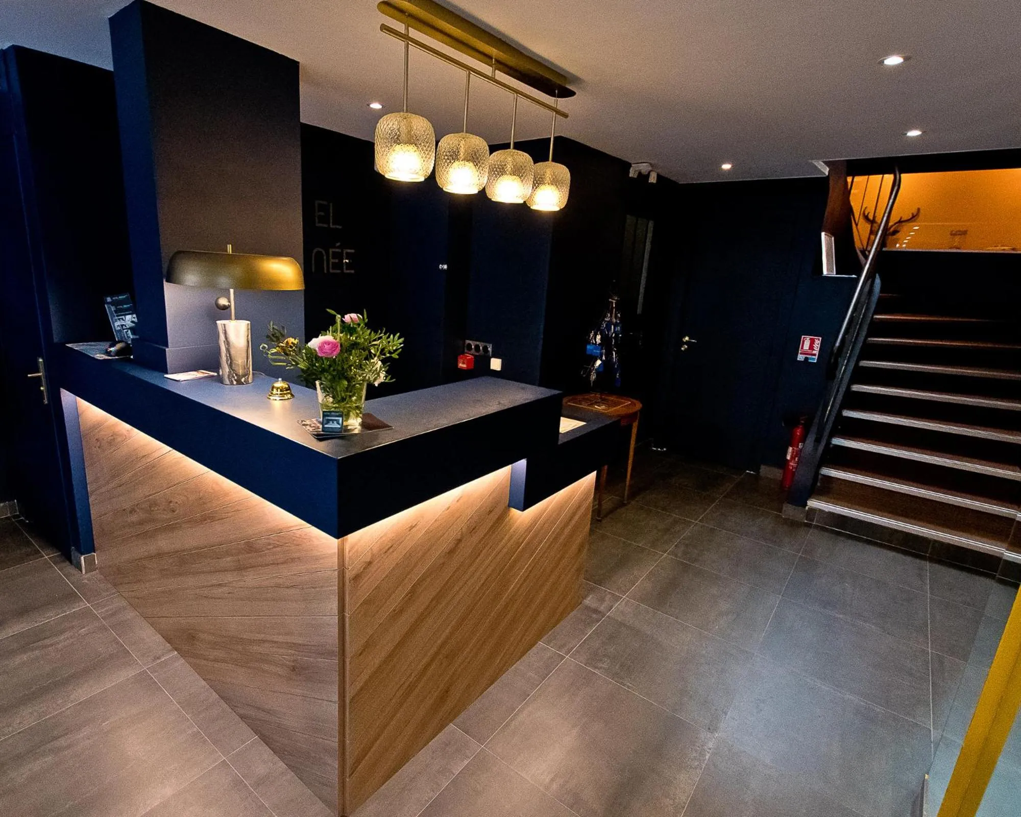 Lobby or reception in ATH hôtel Athénée