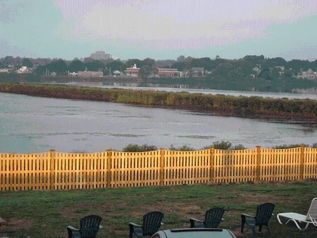 Patio in Sea Whale Motel