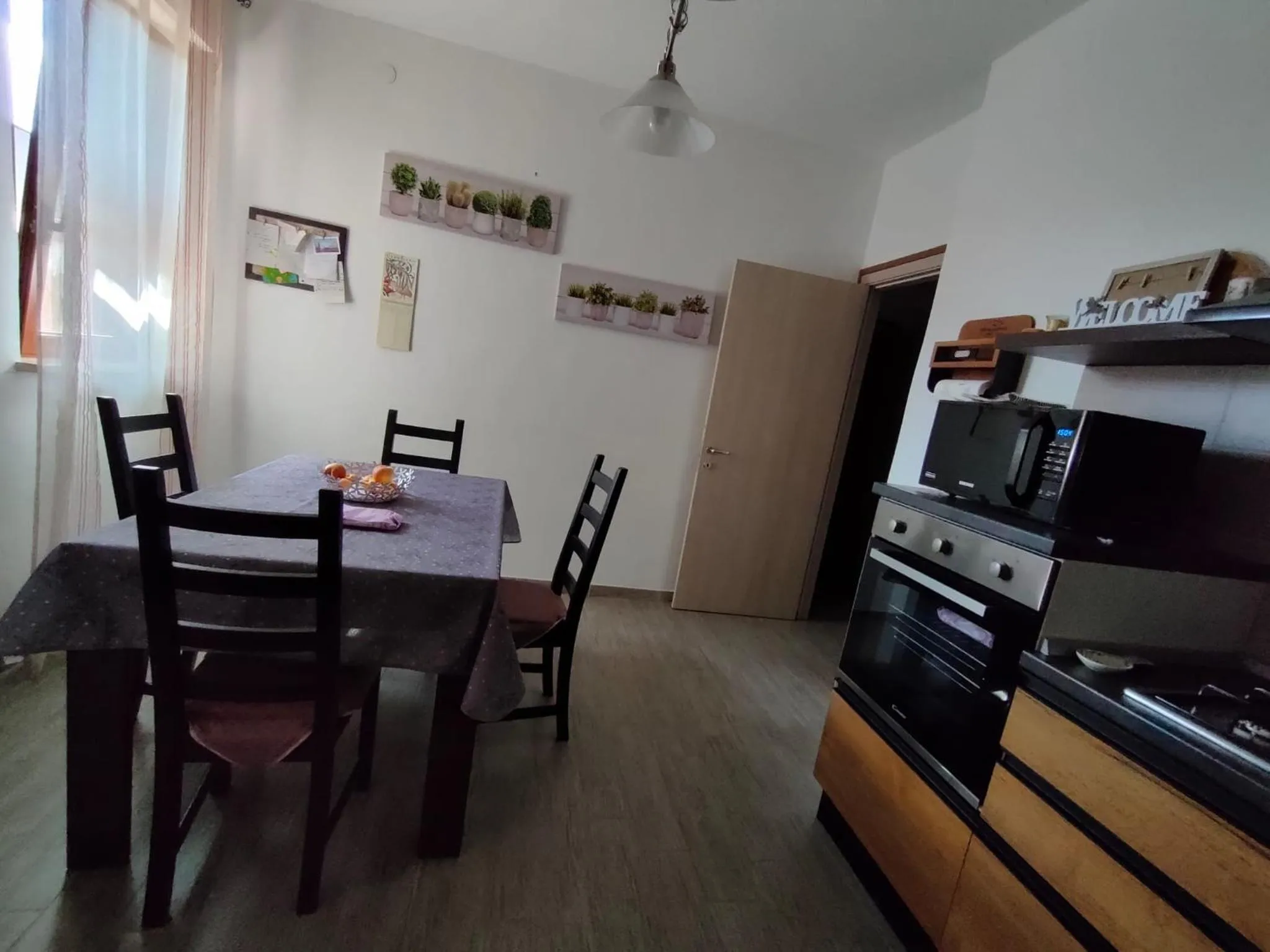 Communal kitchen in B&B Libellula